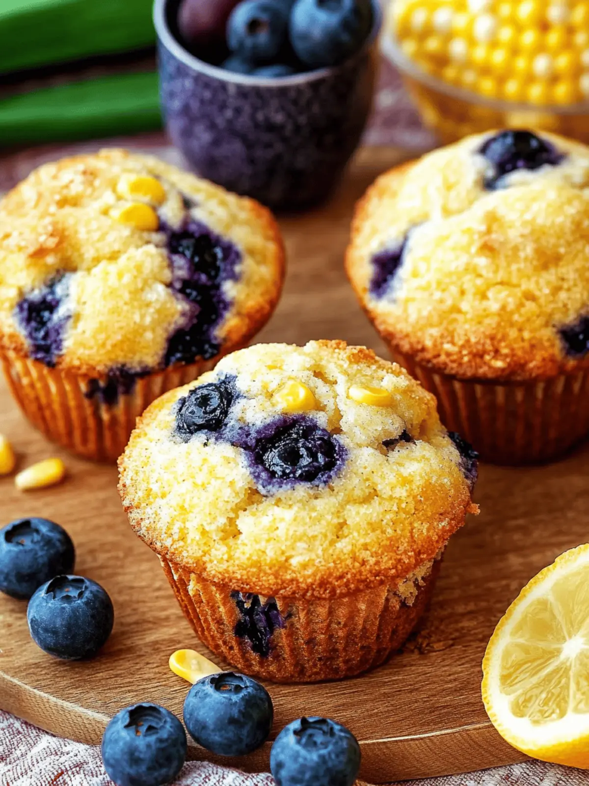 Blueberry Corn Muffins that Brighten Your Breakfast Vibe 2 Blueberry Corn Muffins
