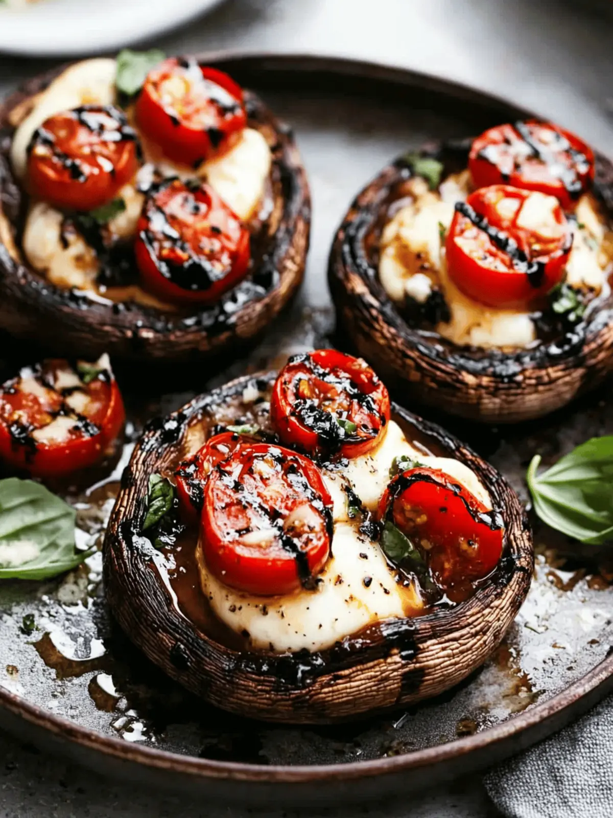 Savor Caprese Stuffed Portobello Mushrooms Made Easy 4 Caprese Stuffed Portobello Mushrooms