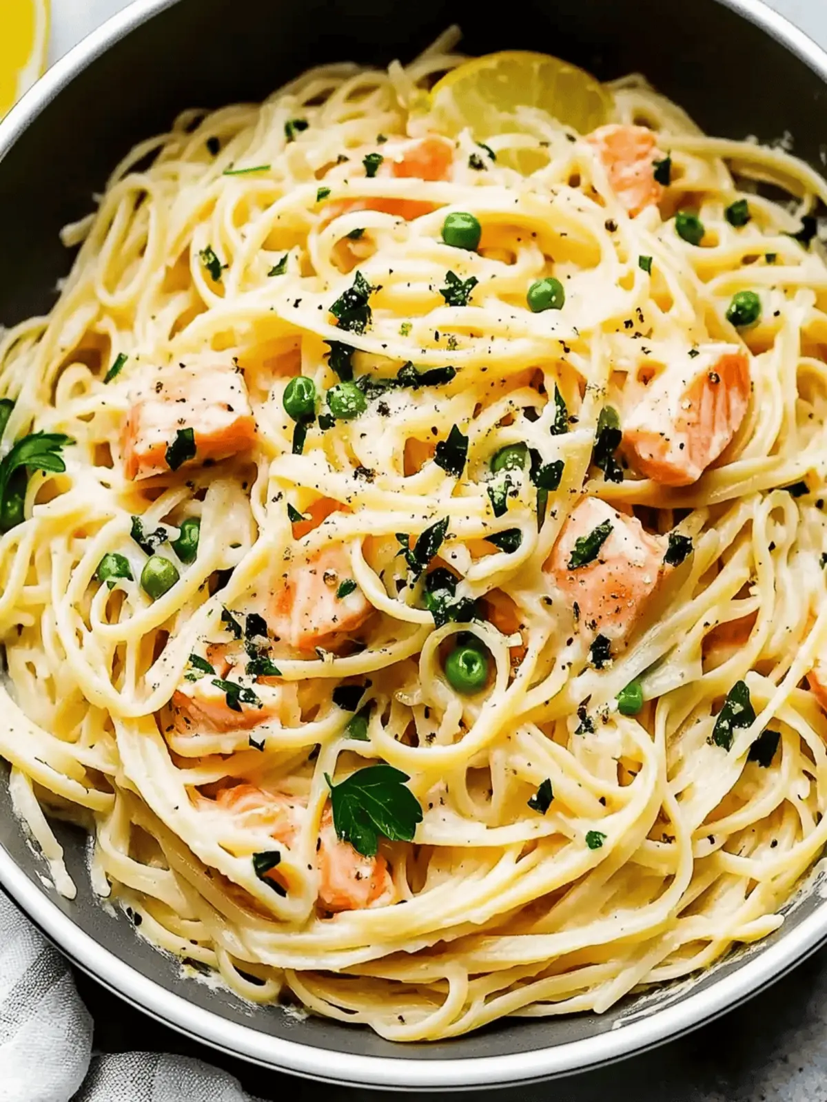 Healthier Smoked Salmon Linguine in Just 30 Minutes 3 Healthier Smoked Salmon Linguine