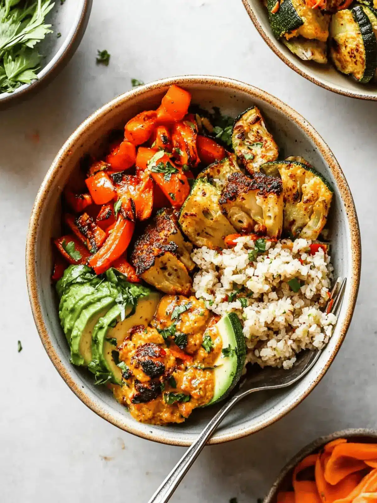 Roasted Veggie Glow Bowls: A Colorful & Nutritious Feast 4 Roasted Veggie Glow Bowls