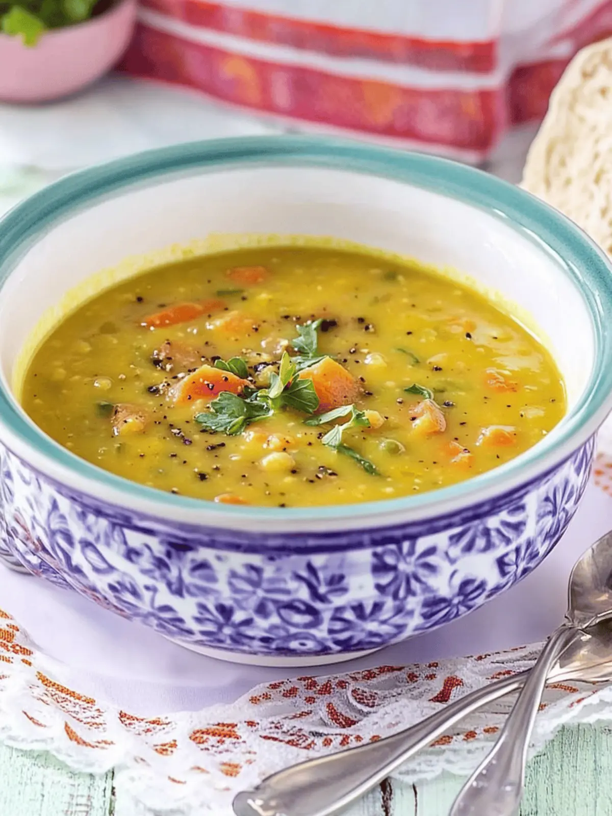 Hearty Split Pea Soup: Comforting Slow Cooker Delight 5 Split Pea Soup