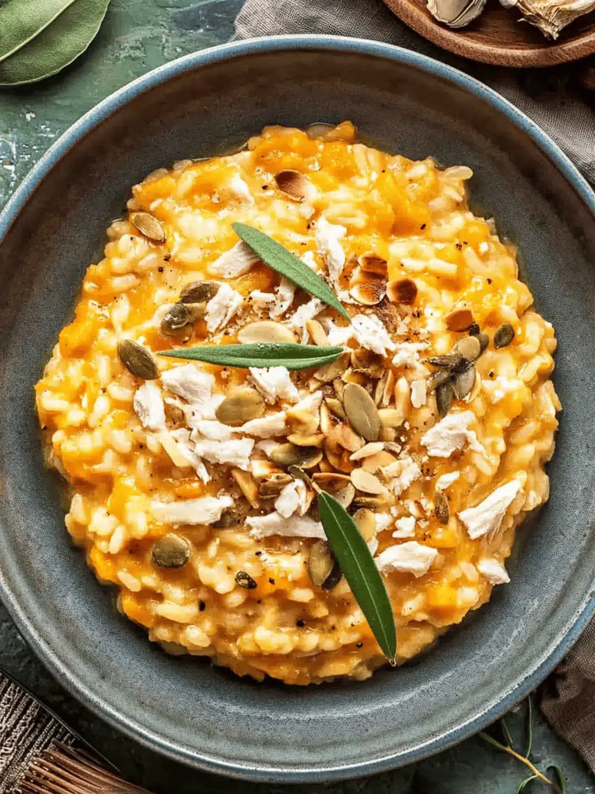 Chicken and Pumpkin Risotto