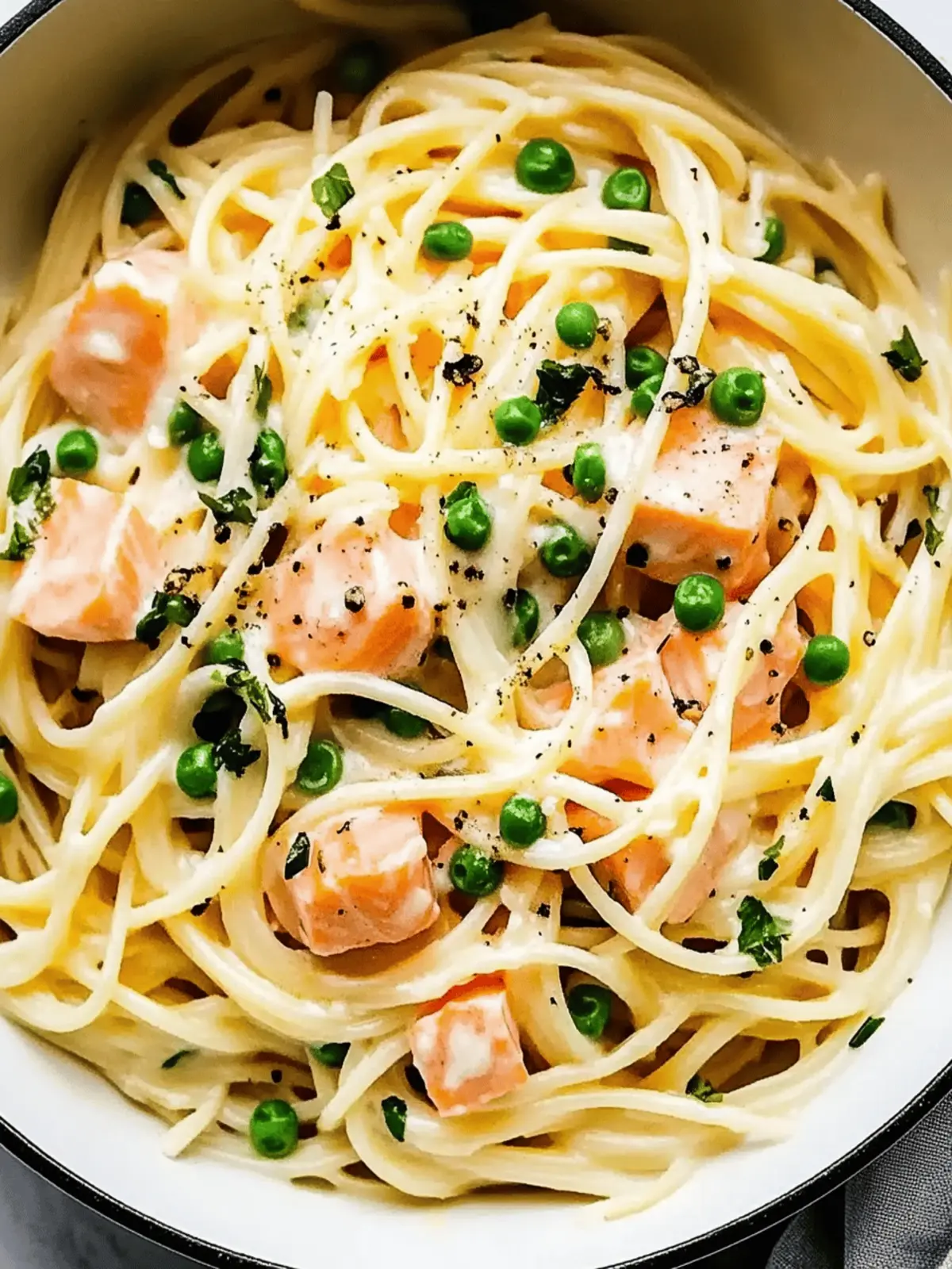 Healthier Smoked Salmon Linguine Ready in 30 Minutes 3 Healthier Smoked Salmon Linguine