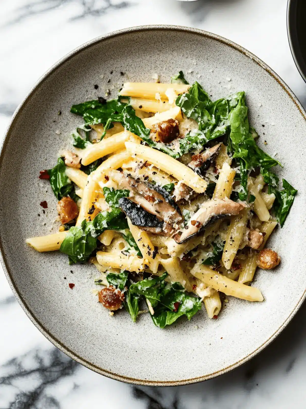 Quick Canned Mackerel Pasta with Spinach & Sun-Dried Tomatoes 3 Canned Mackerel Pasta