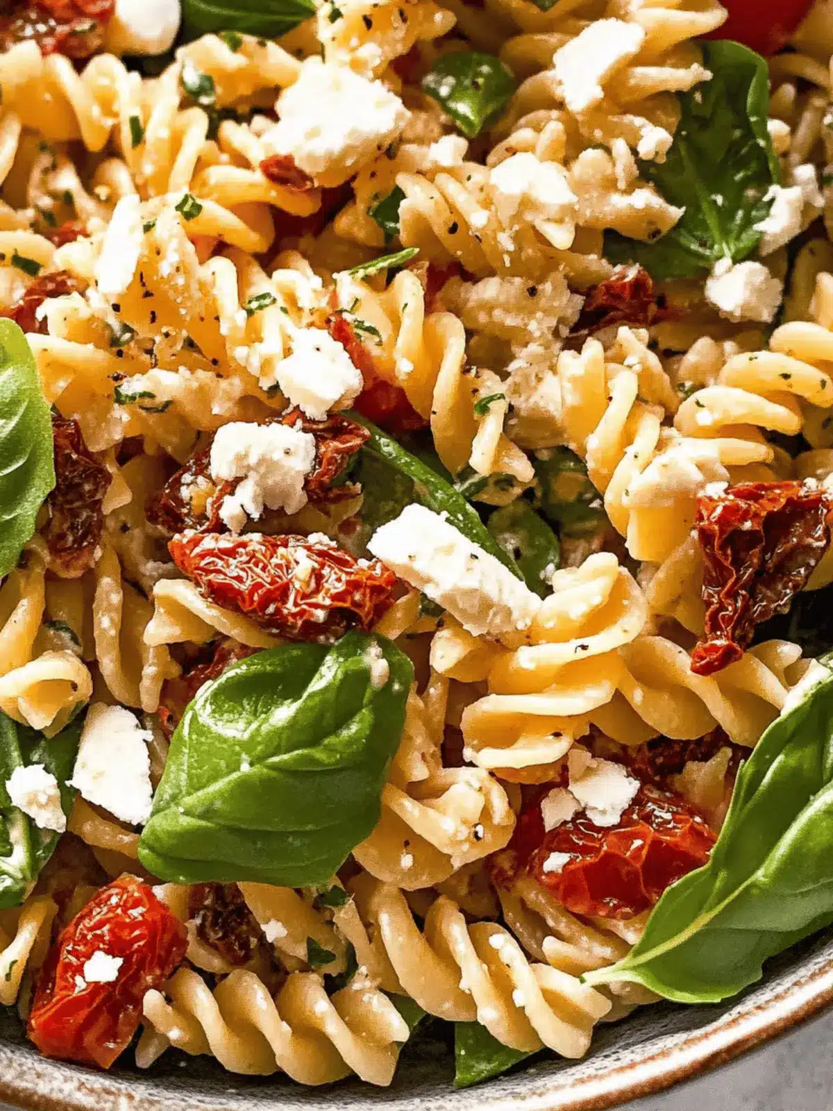 Sun-Dried Tomato Pasta Salad