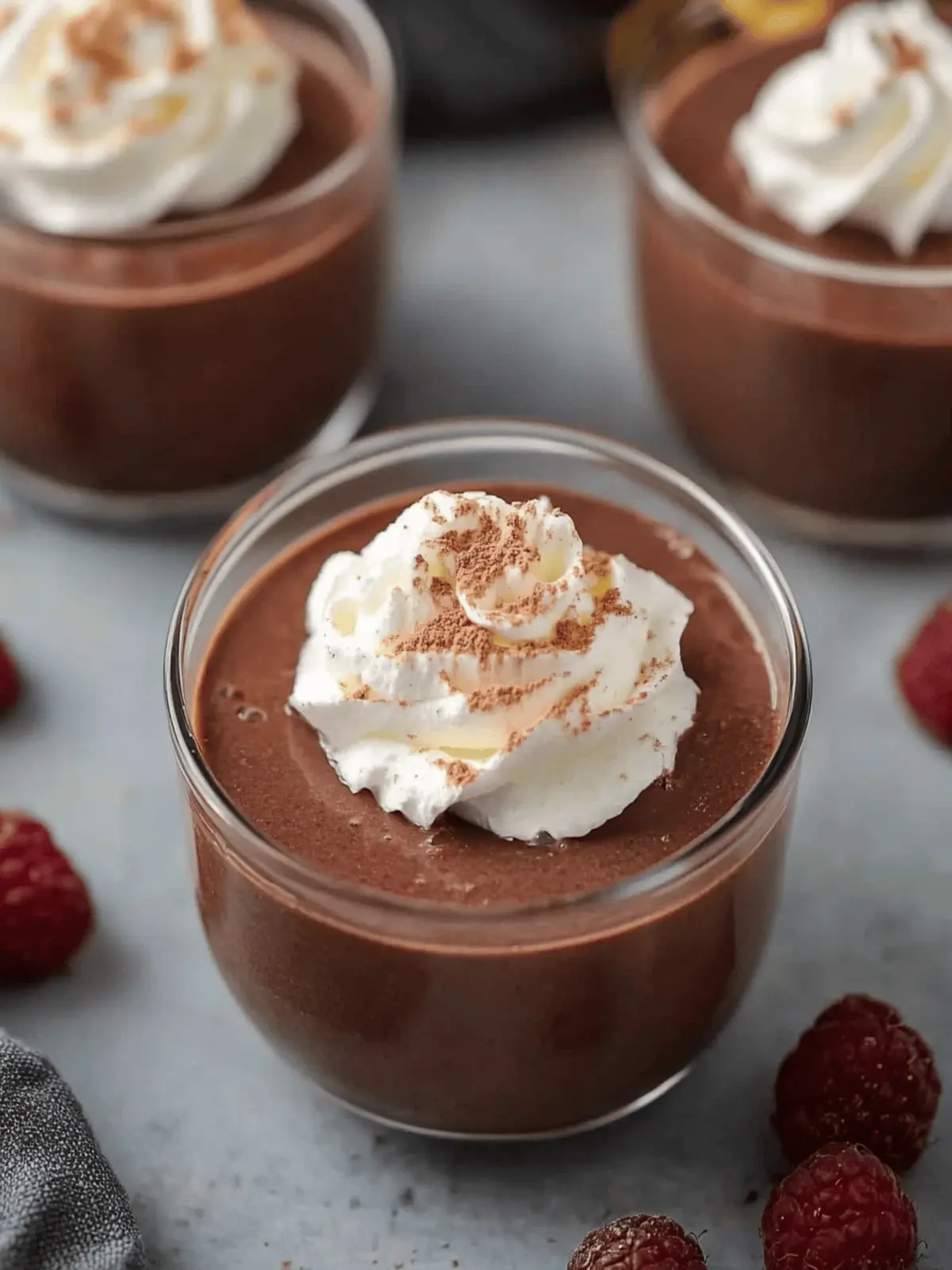 Indulge in High Protein Chocolate Pudding in Just 5 Minutes 4 High Protein Chocolate Pudding