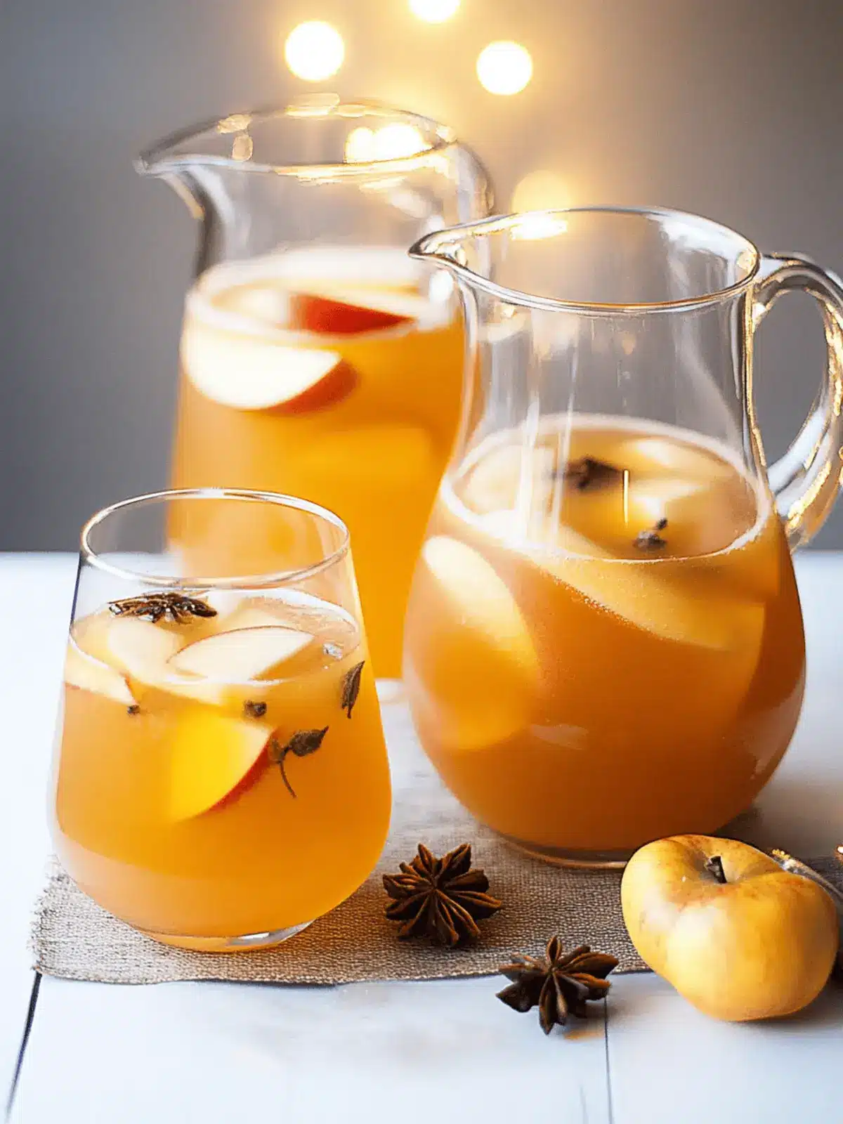 Sparkling Apple Cider Punch