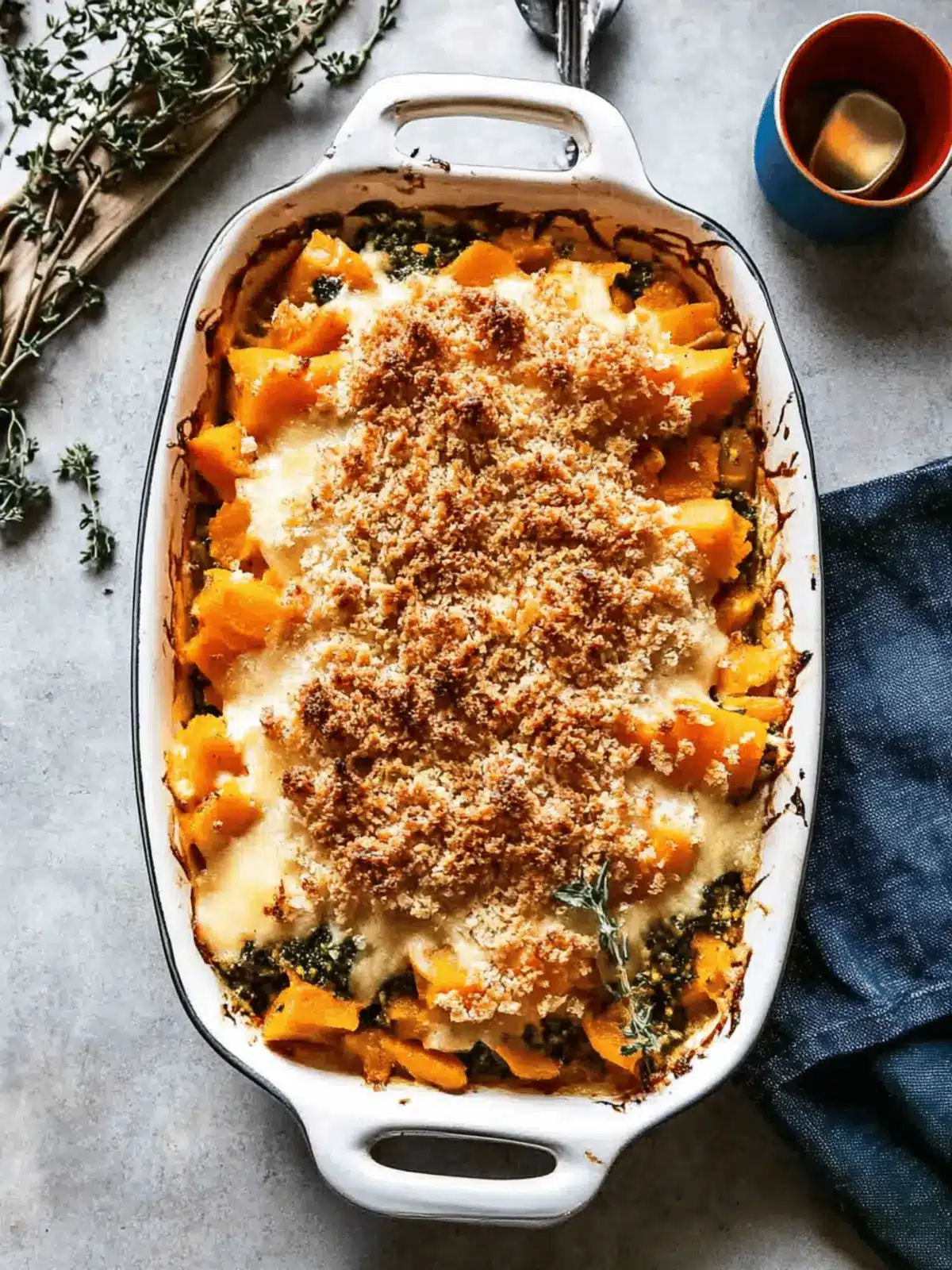 Cheesy Butternut Squash Casserole That Steals the Show 3 Cheesy Butternut Squash Casserole