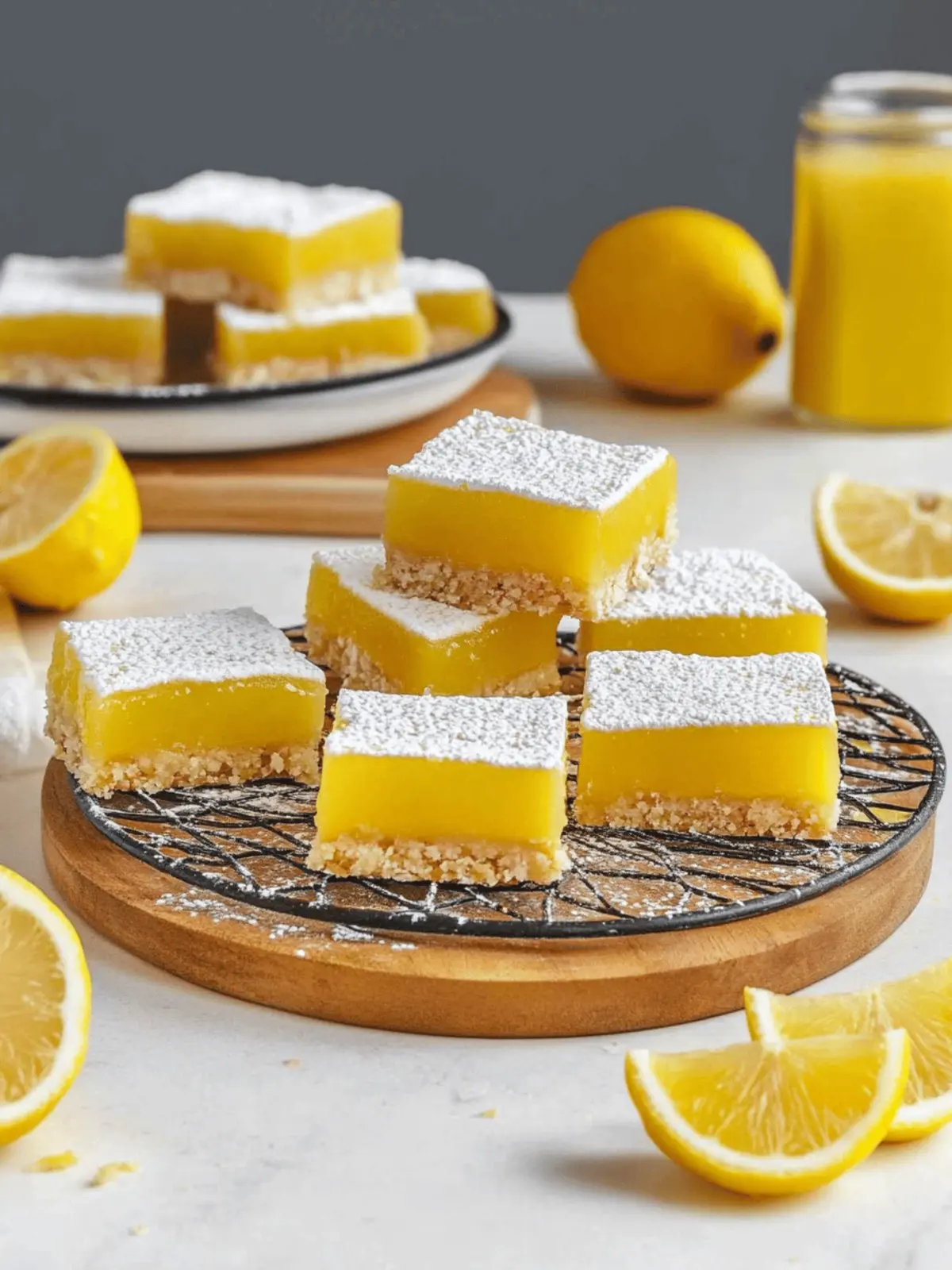 Deliciously Easy Vegan Lemon Bars That Brighten Your Day 3 Easy Vegan Lemon Bars