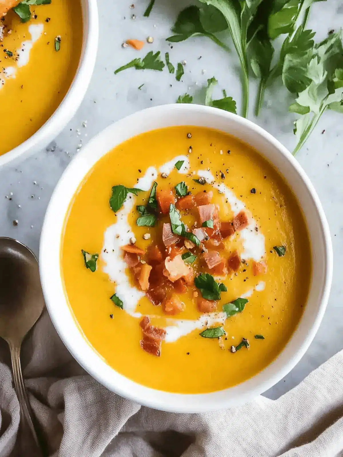 Chicken Soup with Butternut Squash