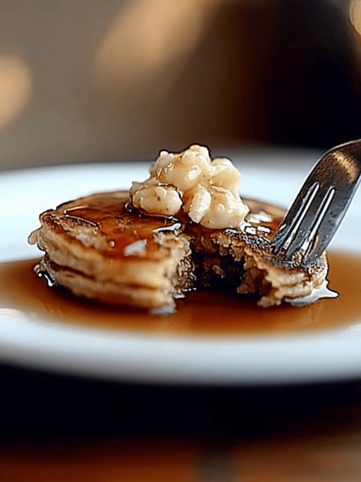 Hearty Wild Rice Pancakes with Maple Syrup for a Cozy Breakfast 4 Wild Rice Pancakes with Maple Syrup