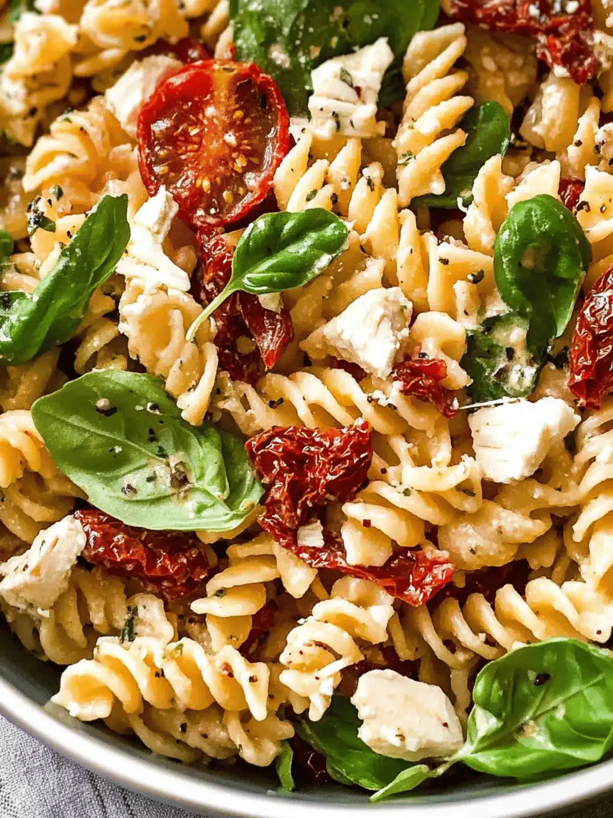 Sun-Dried Tomato Pasta Salad