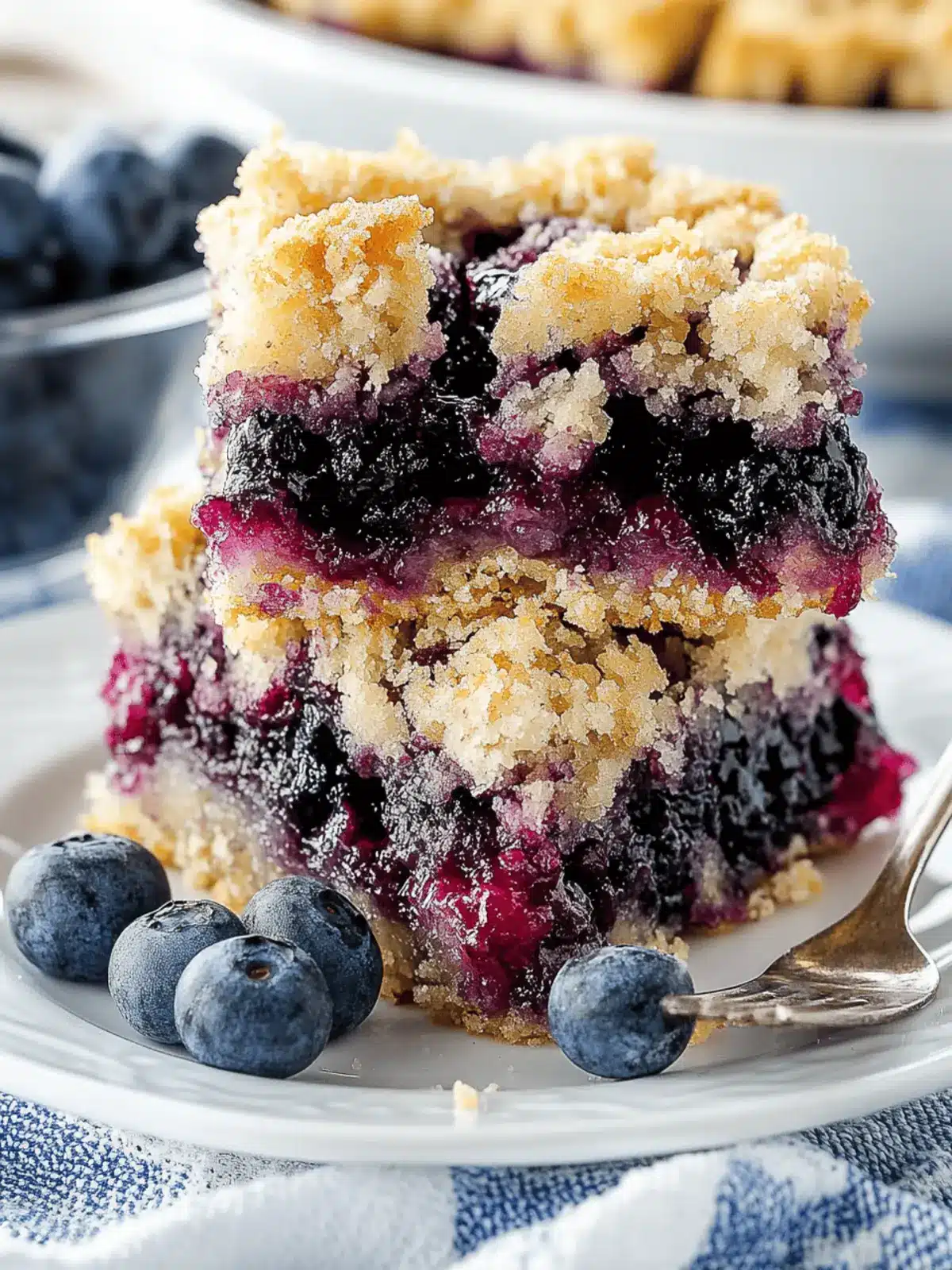 Blueberry Crumb Bars That Will Be Your New Summer Favorite 4 Blueberry Crumb Bars