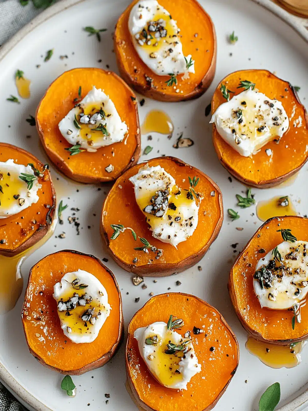 Savory Sweet Potato and Goat Cheese Bites You’ll Absolutely Love 3 Sweet Potato and Goat Cheese Bites