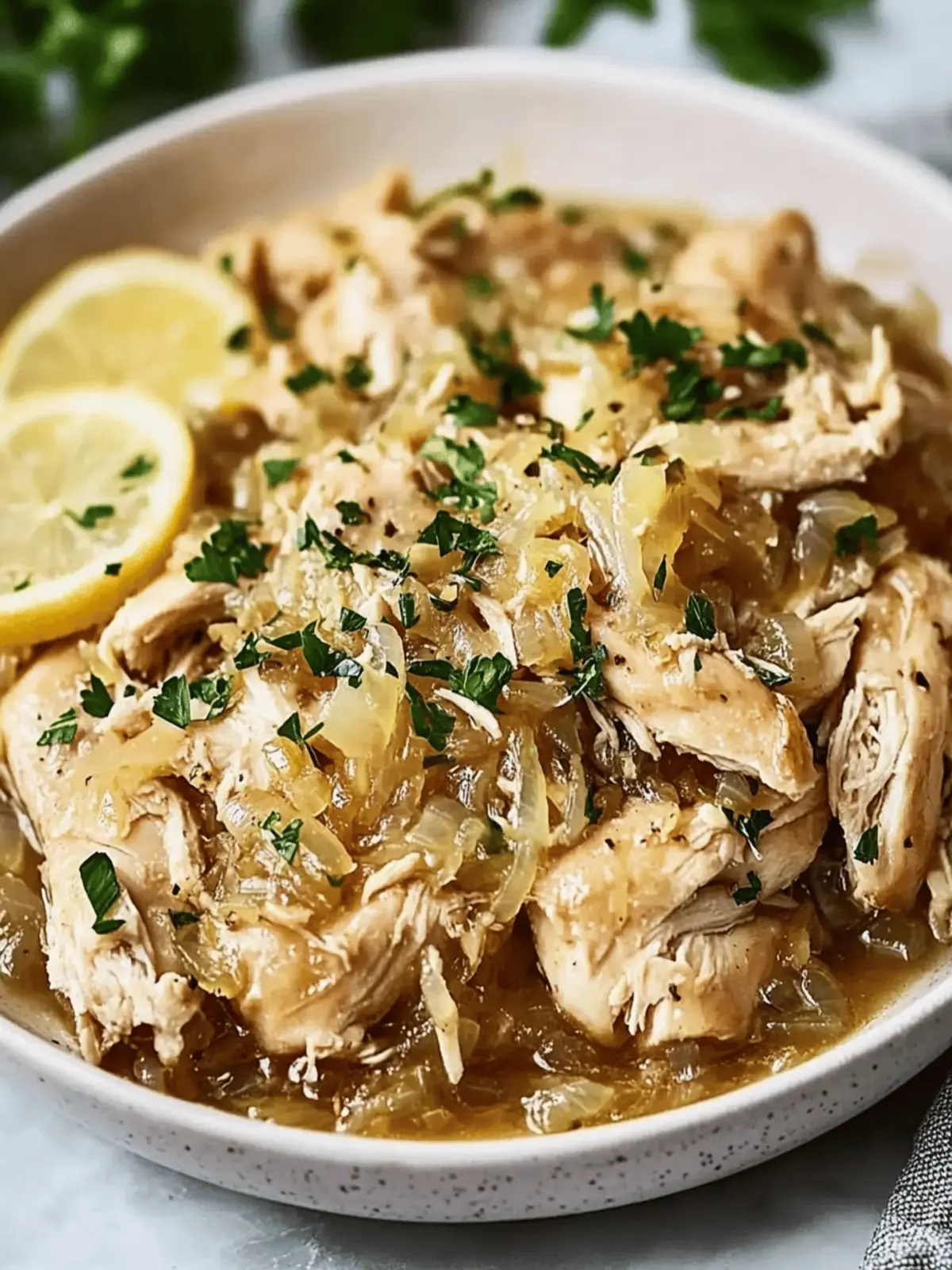 Slow Cooker Lemon Garlic Chicken Recipe for Effortless Flavor 2 Slow Cooker Lemon Garlic Chicken Recipe