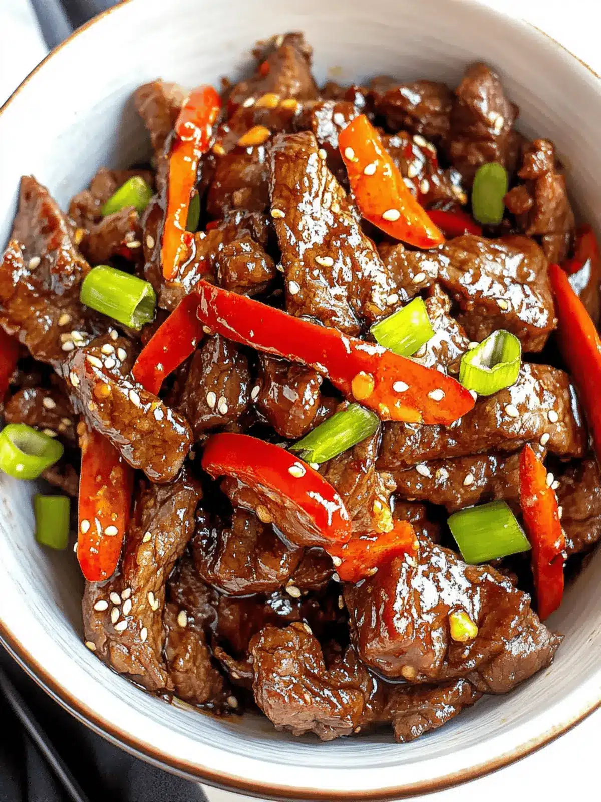 Sweet and Spicy Szechuan Beef in 30 Minutes or Less 3 Szechuan Beef