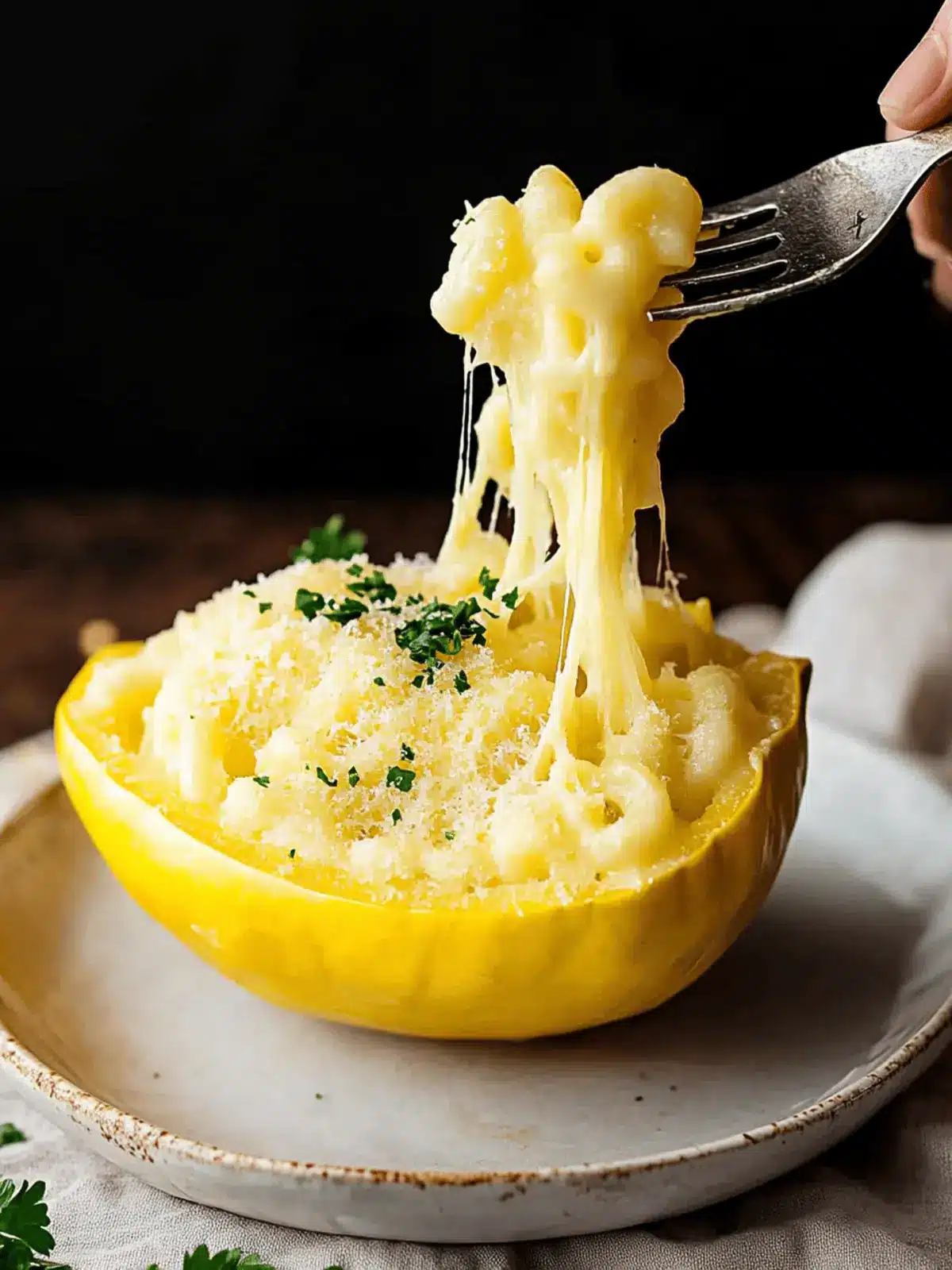 Crave-Worthy Spaghetti Squash Mac and Cheese Delight 2 Spaghetti Squash Mac and Cheese