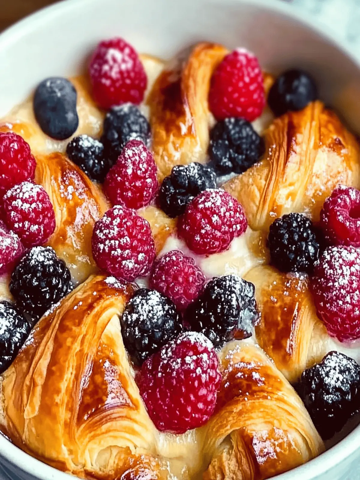 Berry Croissant Bake Recipe – Your New Easy Brunch Favorite 3 Berry Croissant Bake Recipe