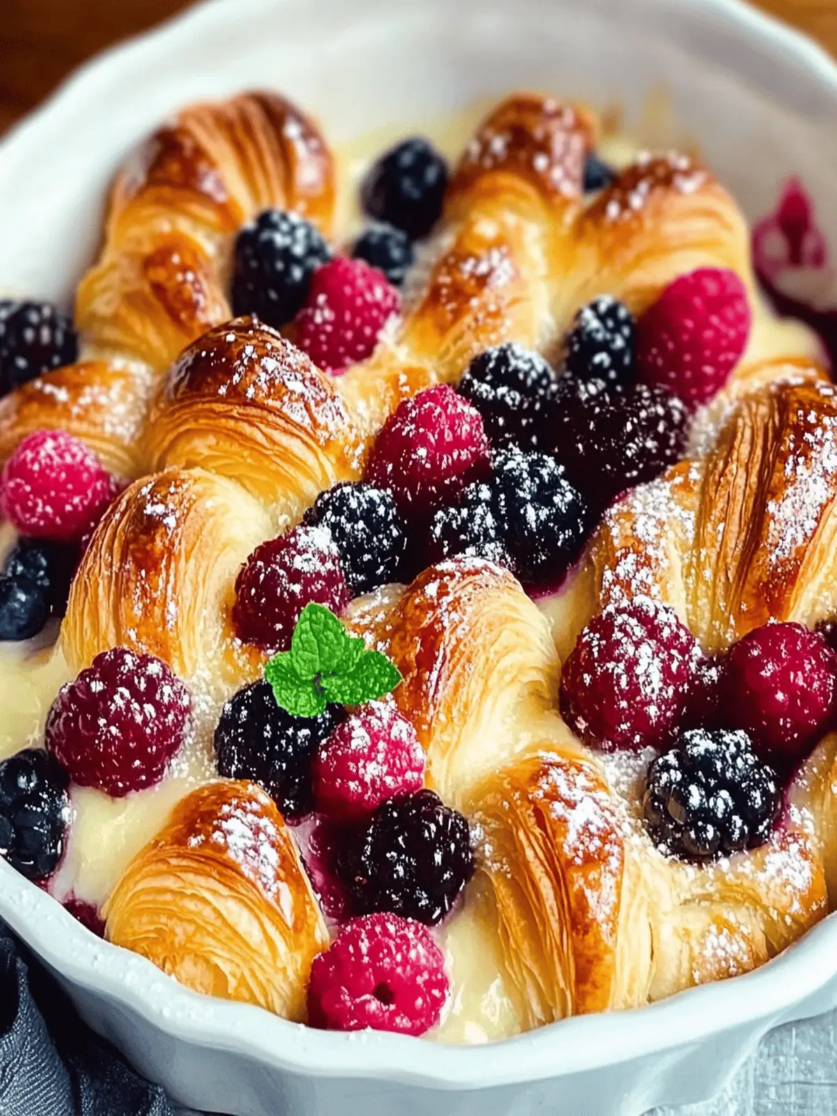 Berry Croissant Bake Recipe