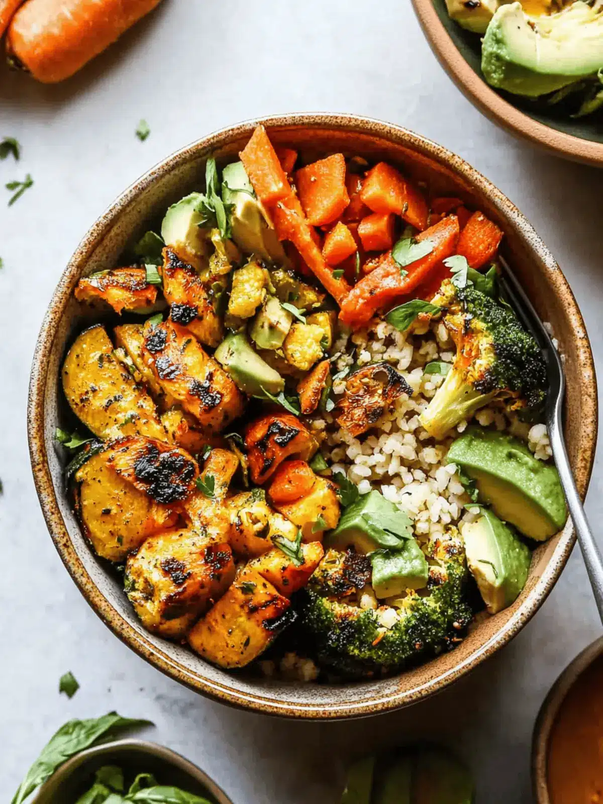 Roasted Veggie Glow Bowls: A Colorful & Nutritious Feast 2 Roasted Veggie Glow Bowls