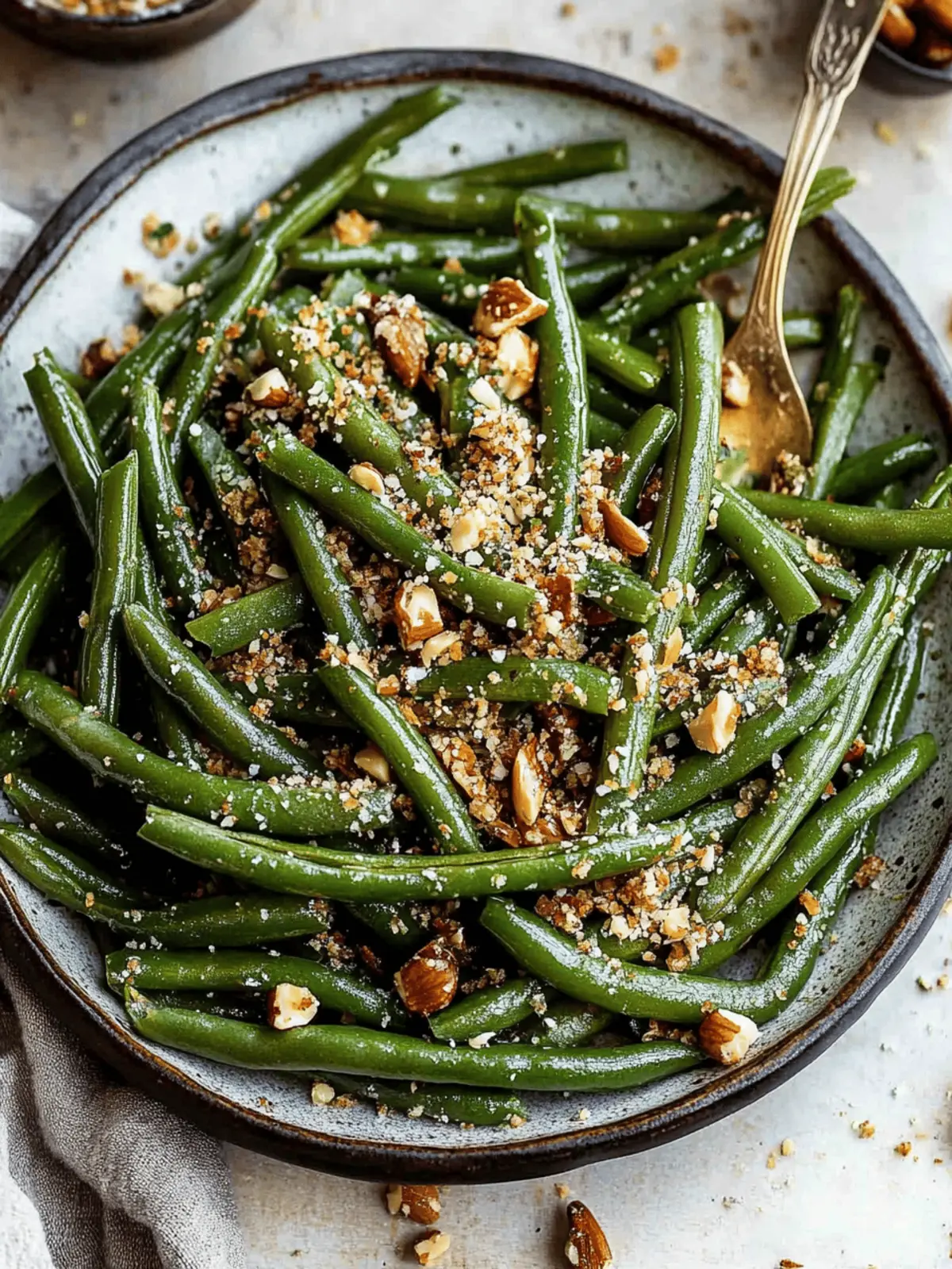 Browned Butter Green Beans with Hazelnut Dukkah Delight 2 Browned Butter Green Beans with Hazelnut Dukkah