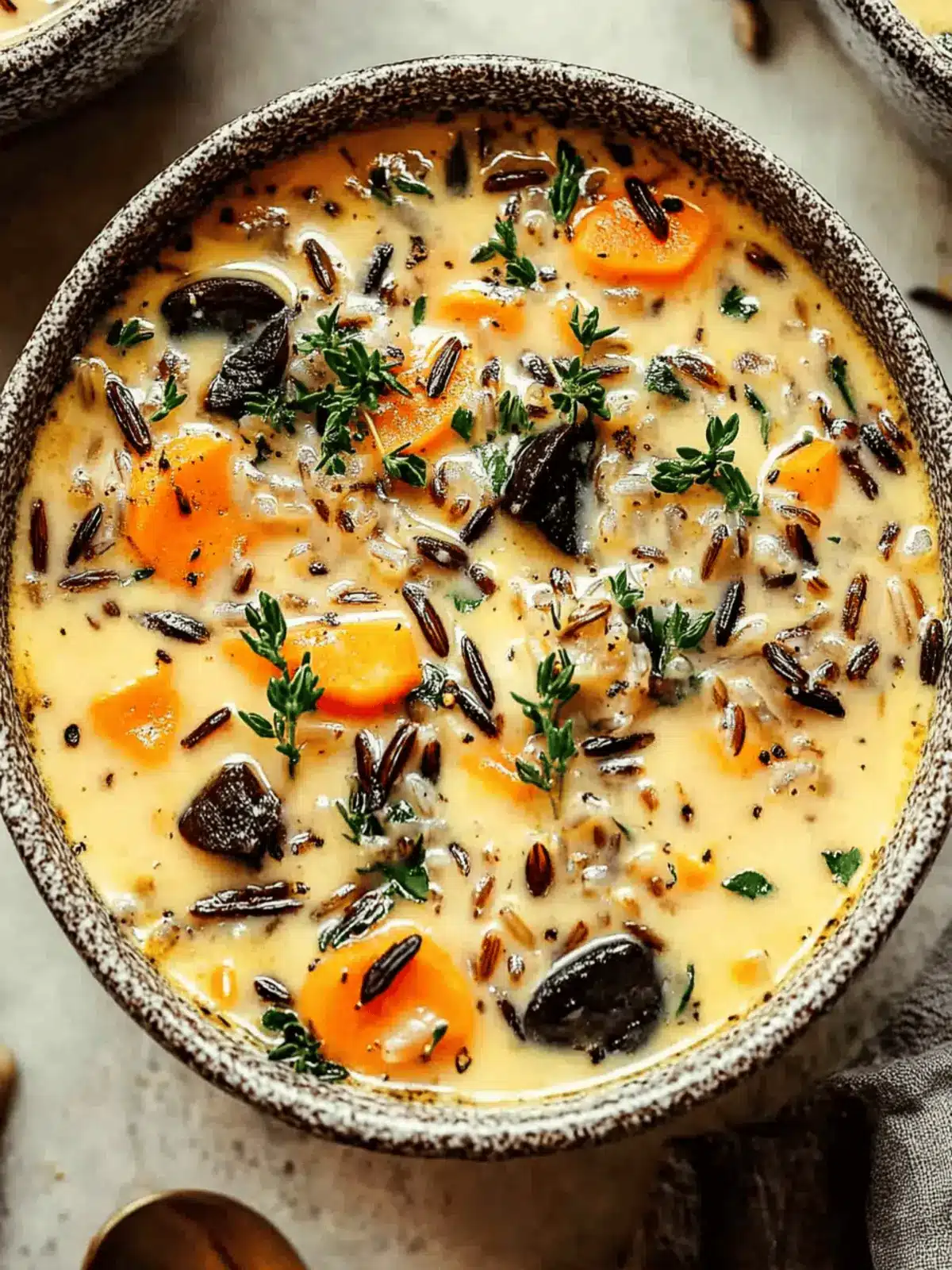 Autumn Wild Rice Soup