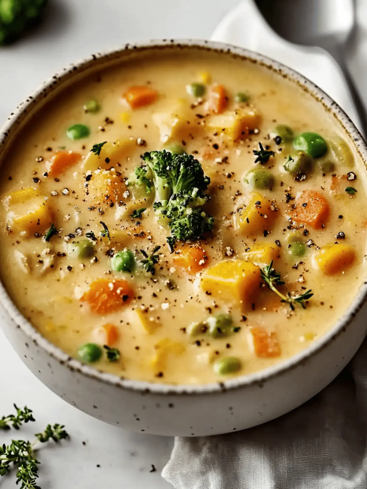 Comforting Veggie Pot Pie Soup Ready in 45 Minutes 5 Veggie Pot Pie Soup