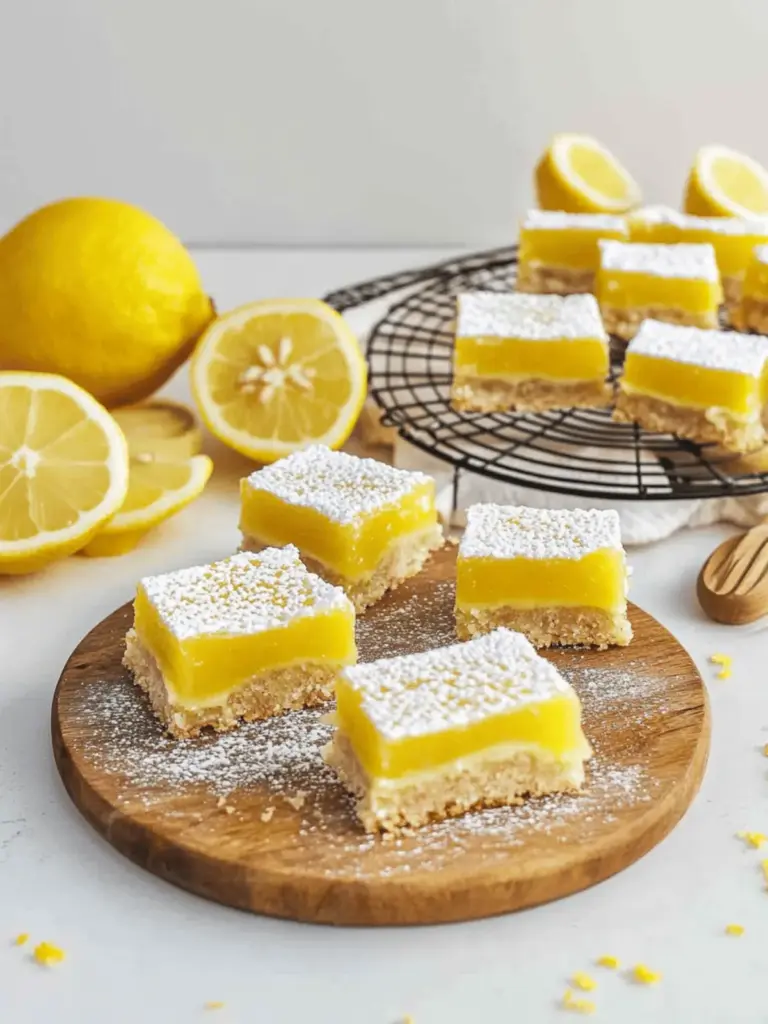 Deliciously Easy Vegan Lemon Bars That Brighten Your Day 1 Easy Vegan Lemon Bars