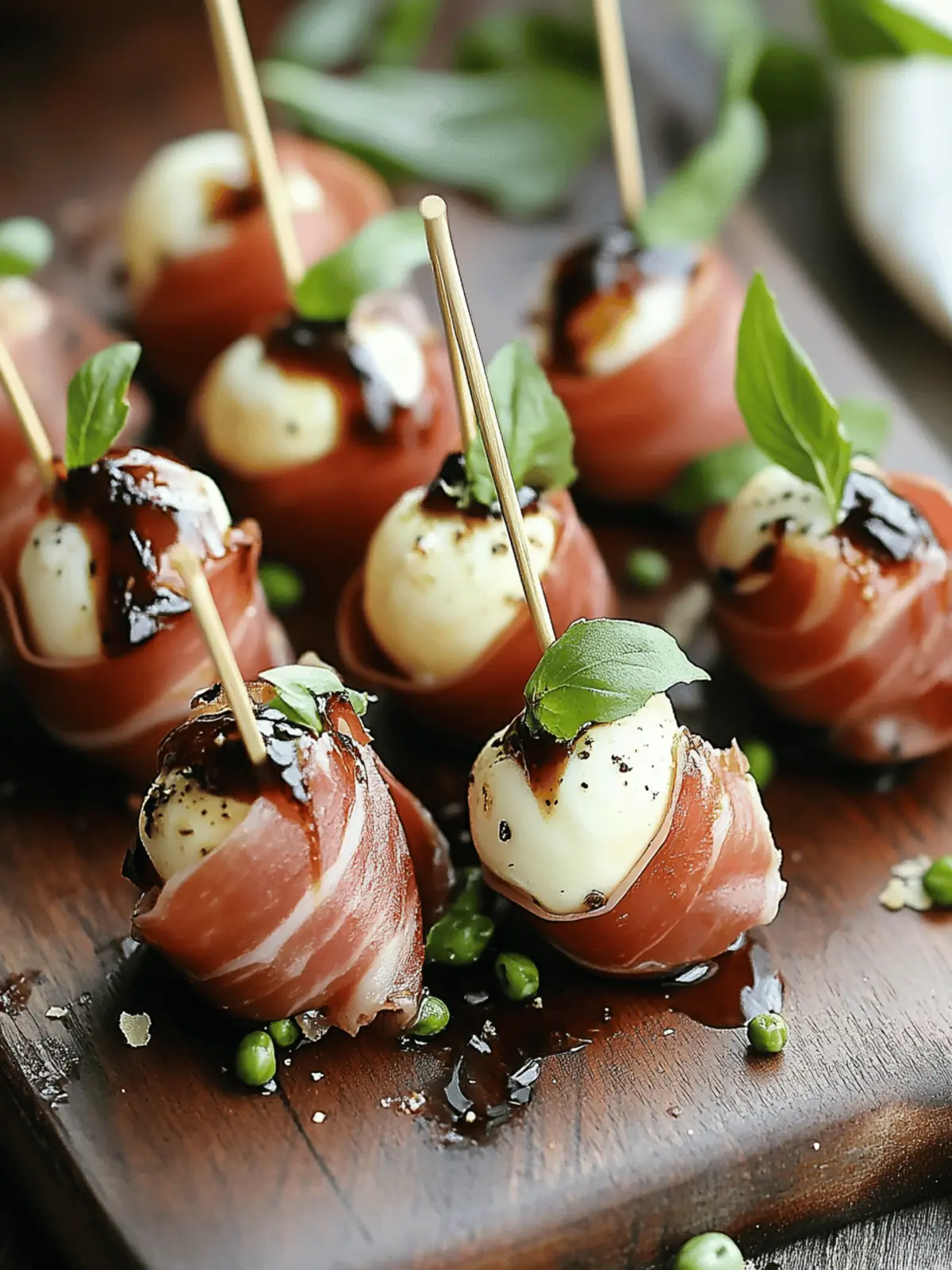 Prosciutto Wrapped Mozzarella Bites in 10 Minutes or Less 2 Prosciutto Wrapped Mozzarella Bites