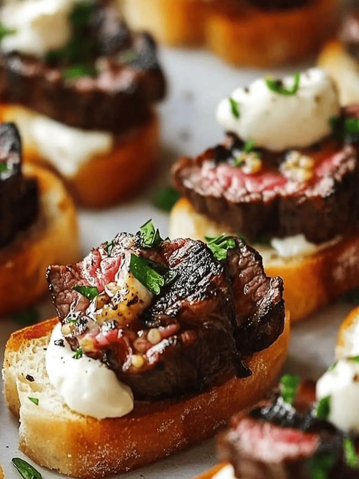 Steak Crostini Recipe: Perfectly Sweet, Savory & Tangy