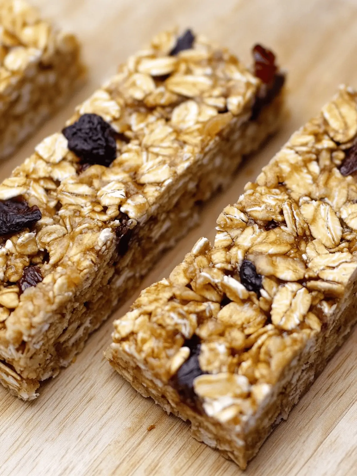 Easy No Bake Granola Bars for Quick Energizing Snacks 3 Easy No Bake Granola Bars