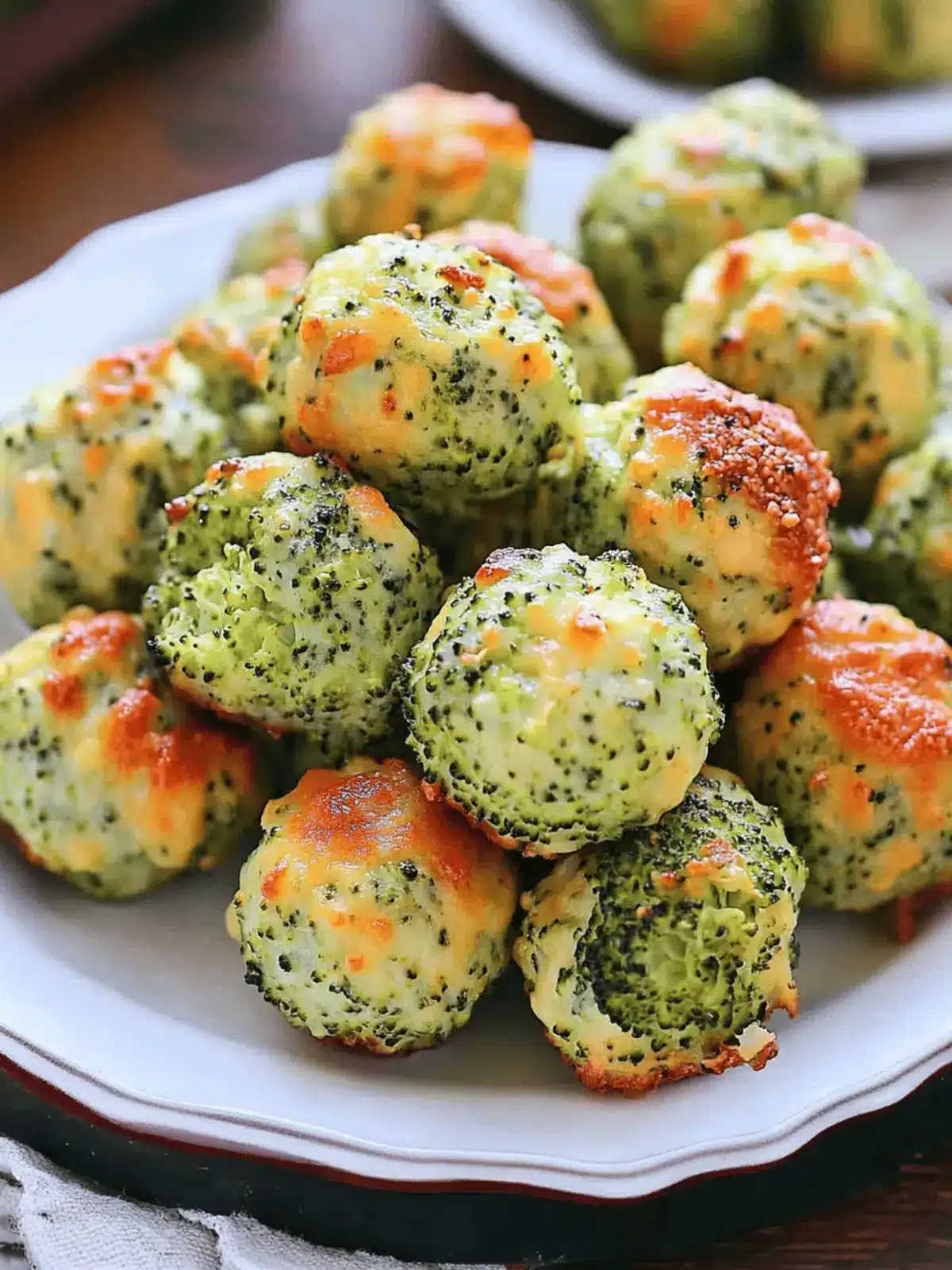 Cheesy Baked Broccoli Cheese Balls for Guilt-Free Snacking 5 Baked Broccoli Cheese Balls