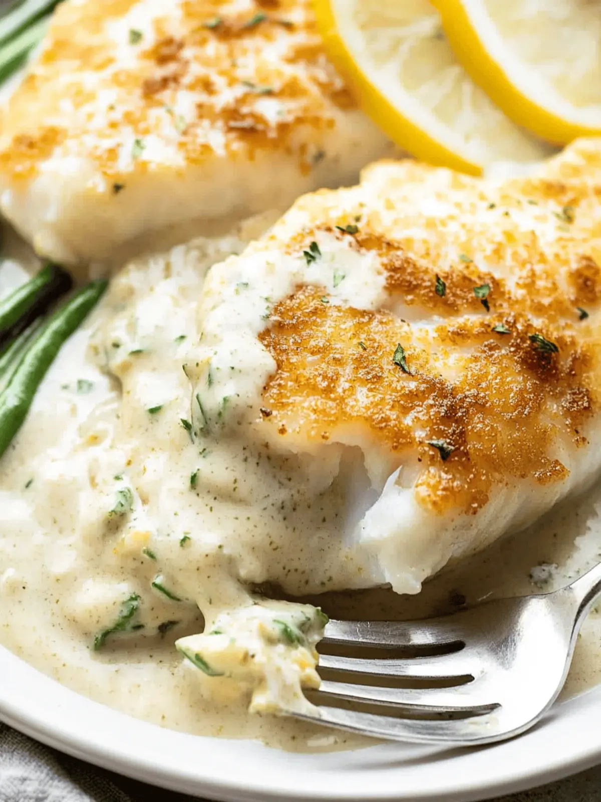 Melt-in-Your-Mouth Creamy Lemon Parmesan Cod in 30 Minutes 3 Creamy Lemon Parmesan Cod
