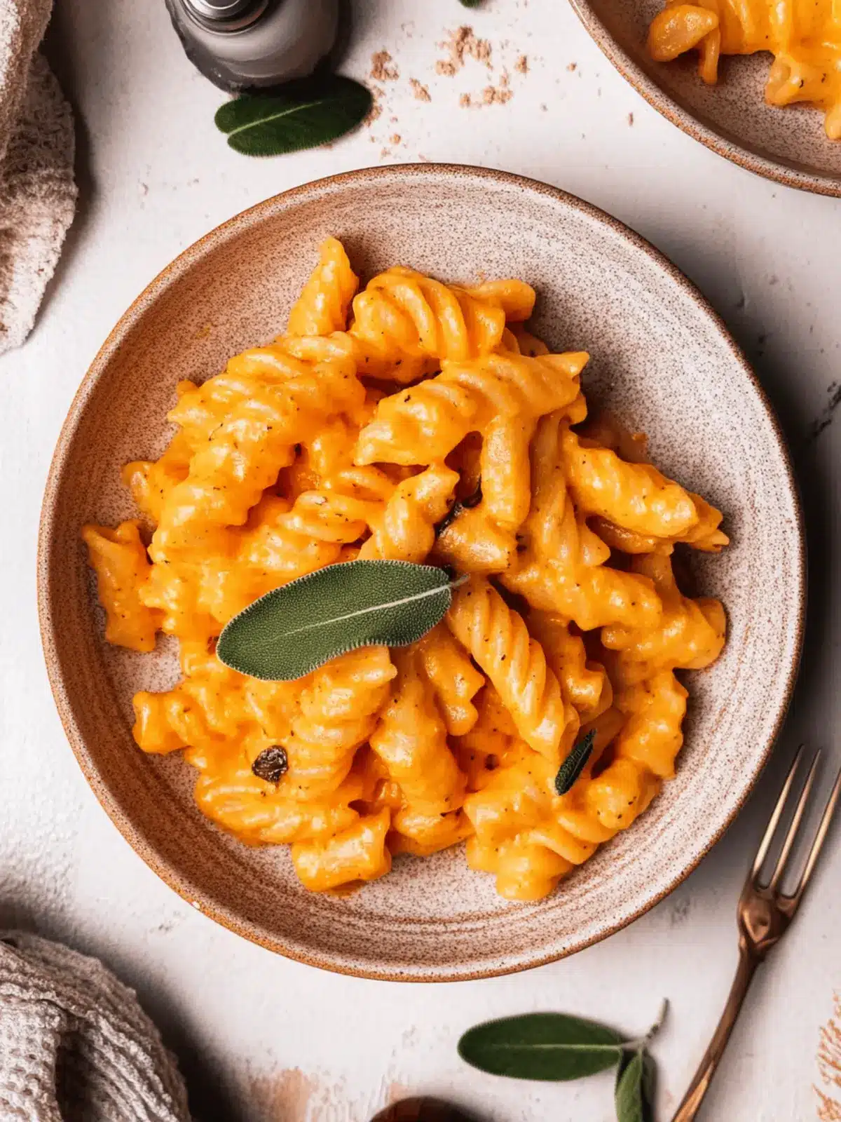 Creamy Pumpkin Sage Pasta That Will Warm Your Soul 4 Pumpkin Sage Pasta