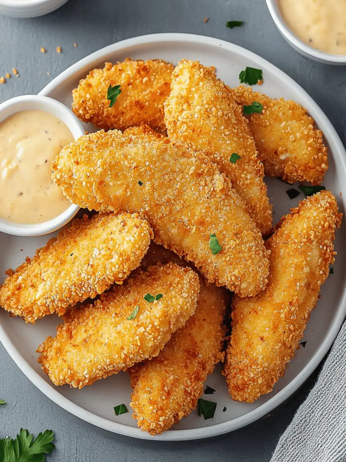 Crispy Baked Chicken Tenders