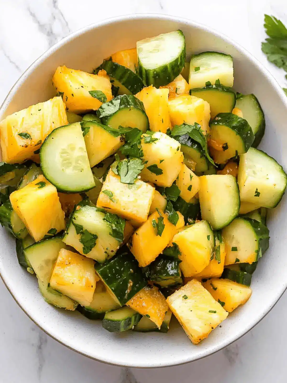 Zesty Spicy Pineapple Cucumber Salad for a Fresh Twist 5 Spicy Pineapple Cucumber Salad