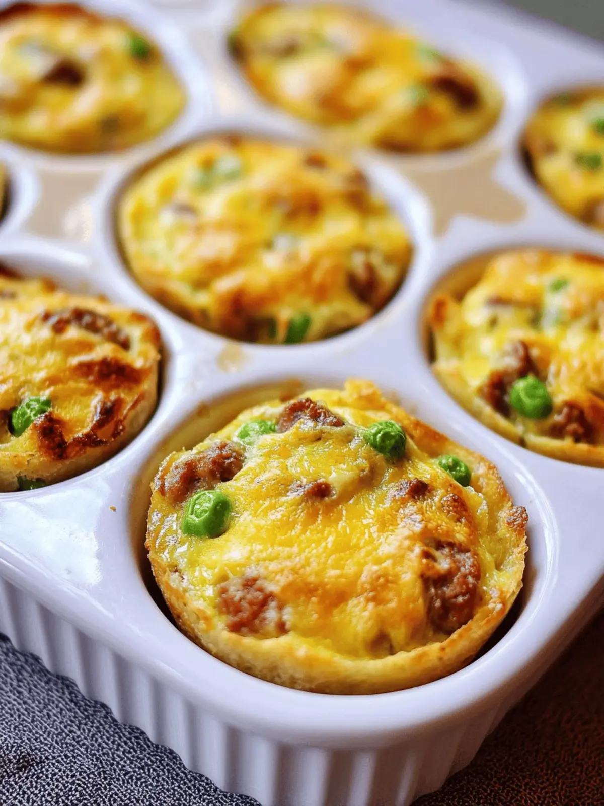 Irresistible Individual Sausage Casseroles for Busy Mornings 2 Individual Sausage Casseroles