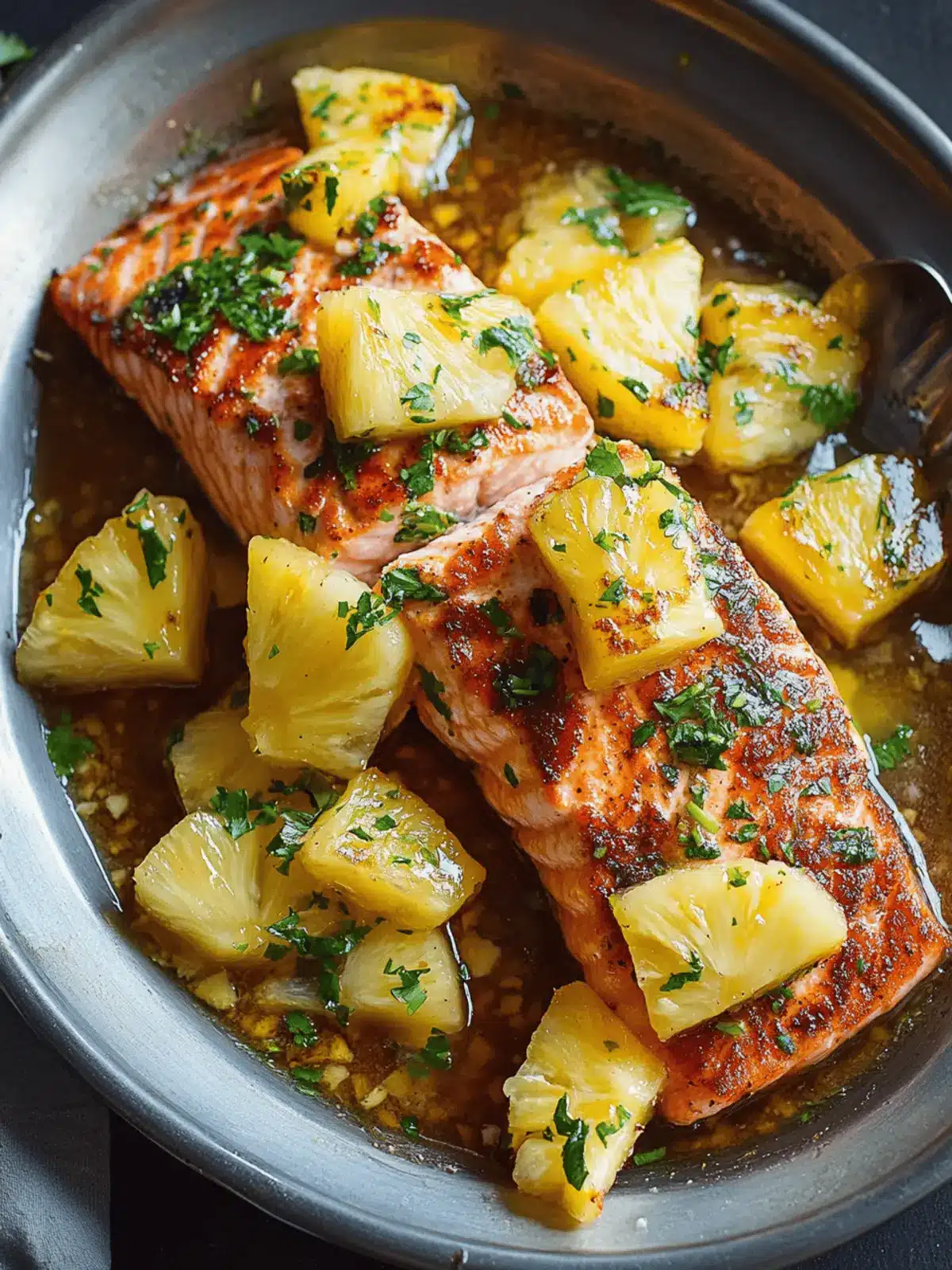 Savor Honey Pineapple Salmon: Your New Go-To Gourmet Dish 2 Honey Pineapple Salmon