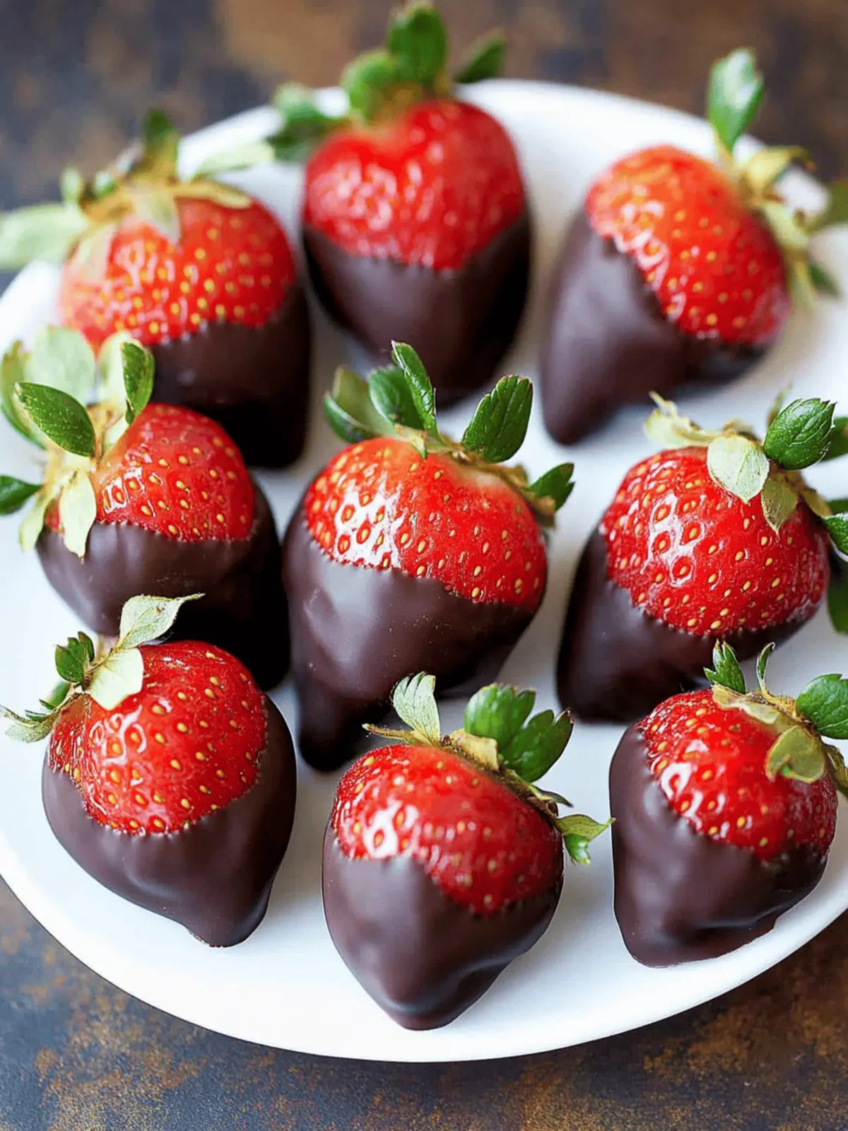 Chocolate Covered Strawberries