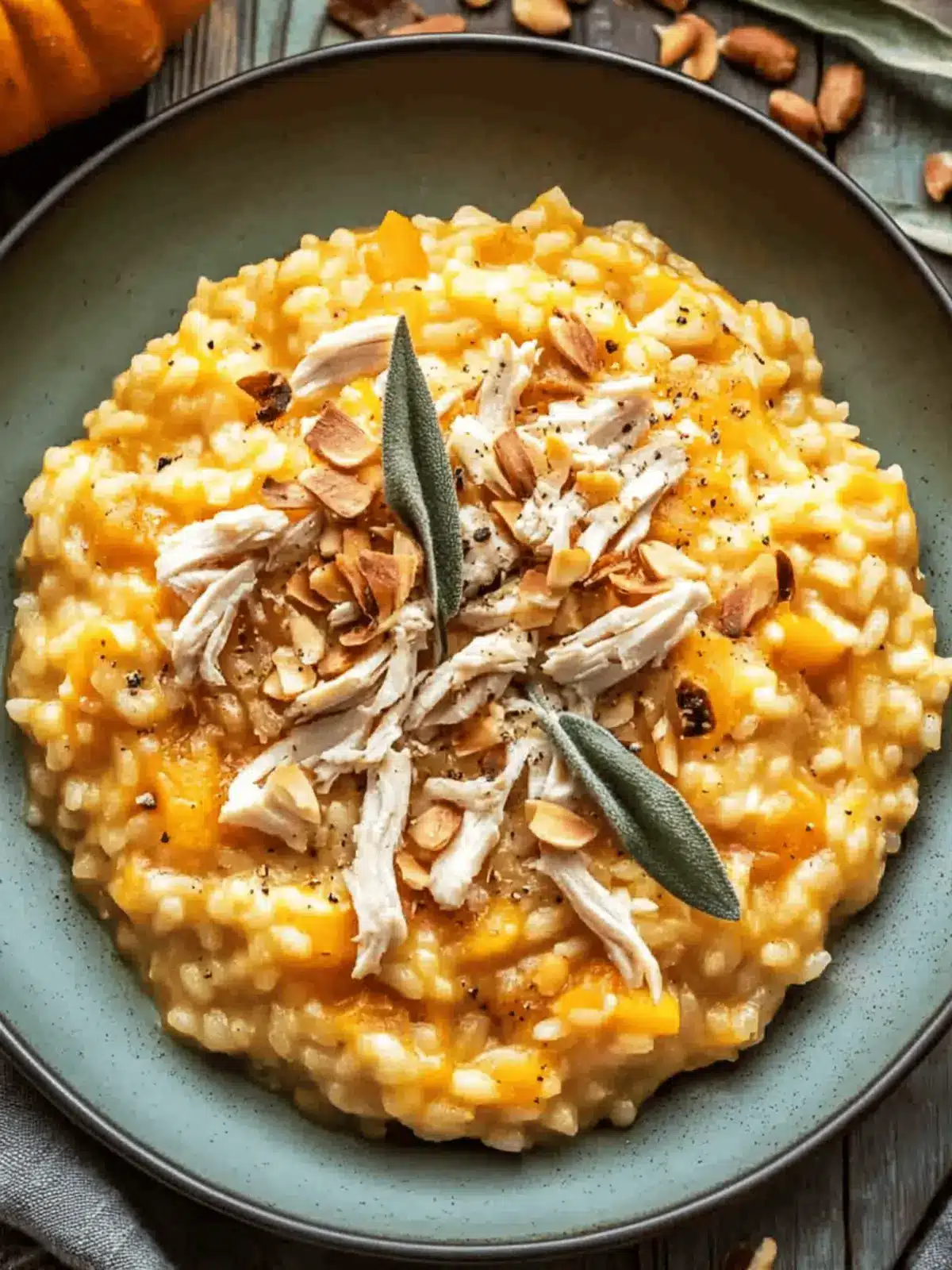 Chicken and Pumpkin Risotto