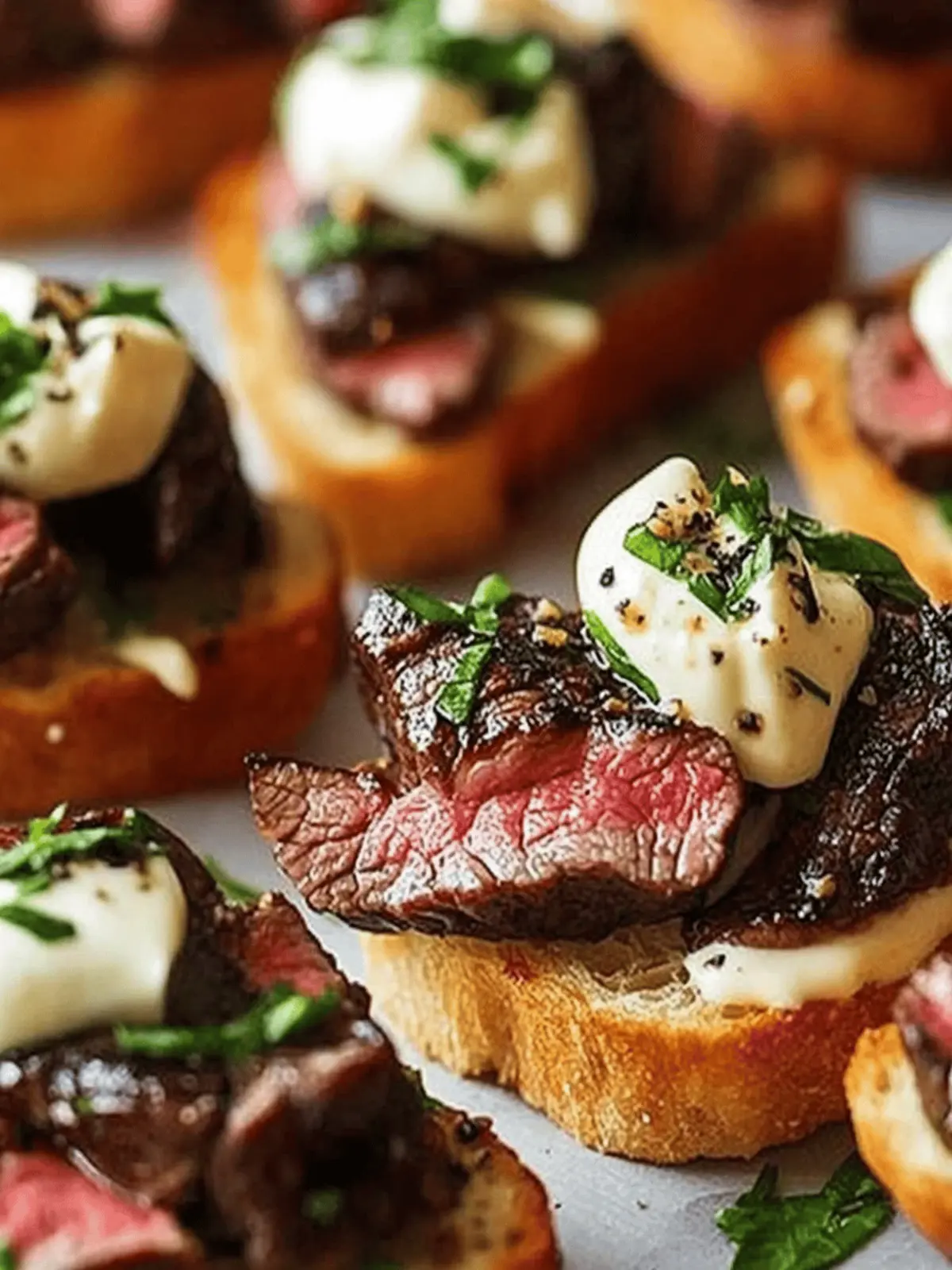 Steak Crostini Recipe: Perfectly Sweet, Savory & Tangy