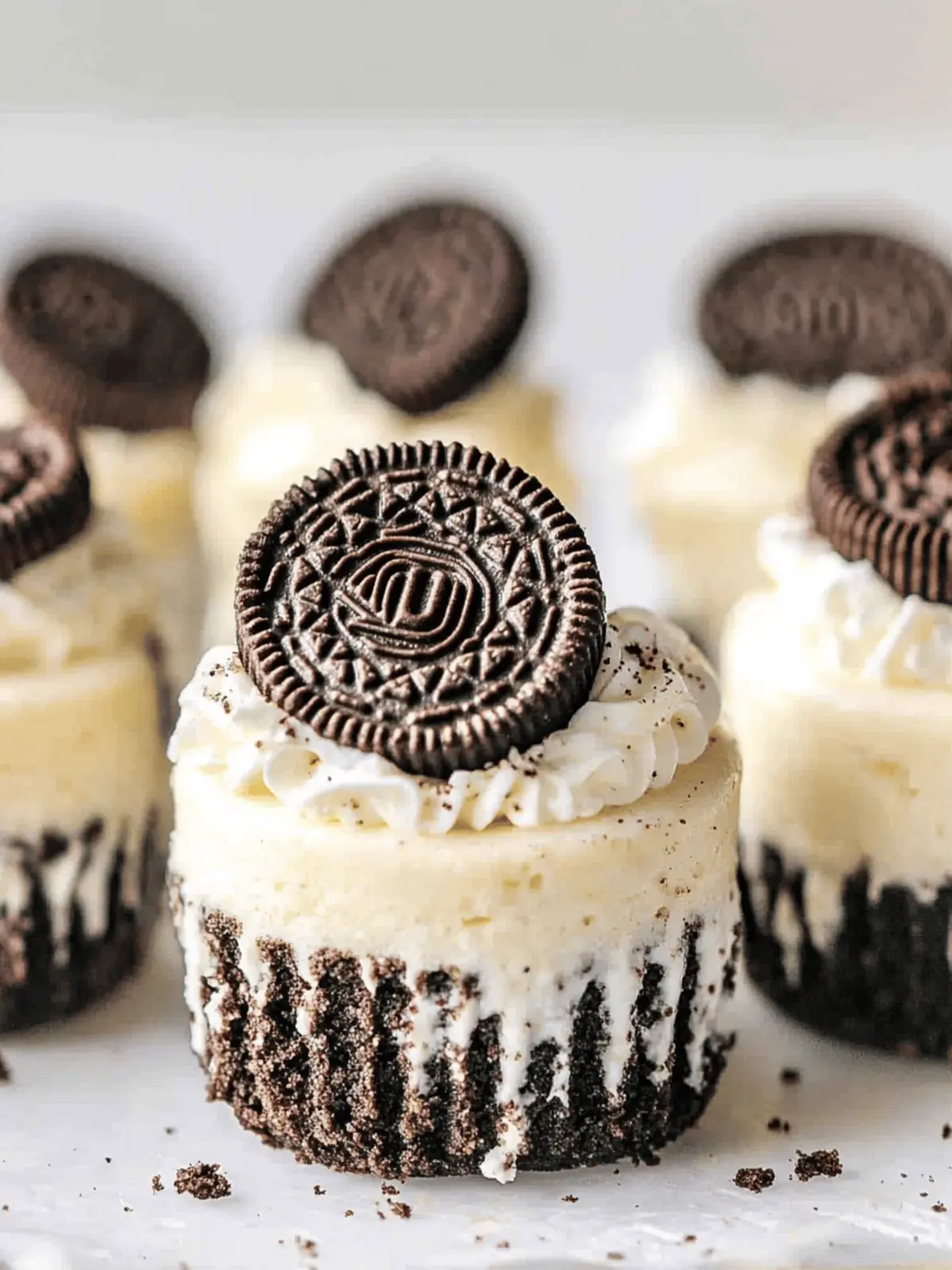 Irresistible Mini Oreo Cheesecake Bites You Can Make Ahead 4 Mini Oreo Cheesecake Bites