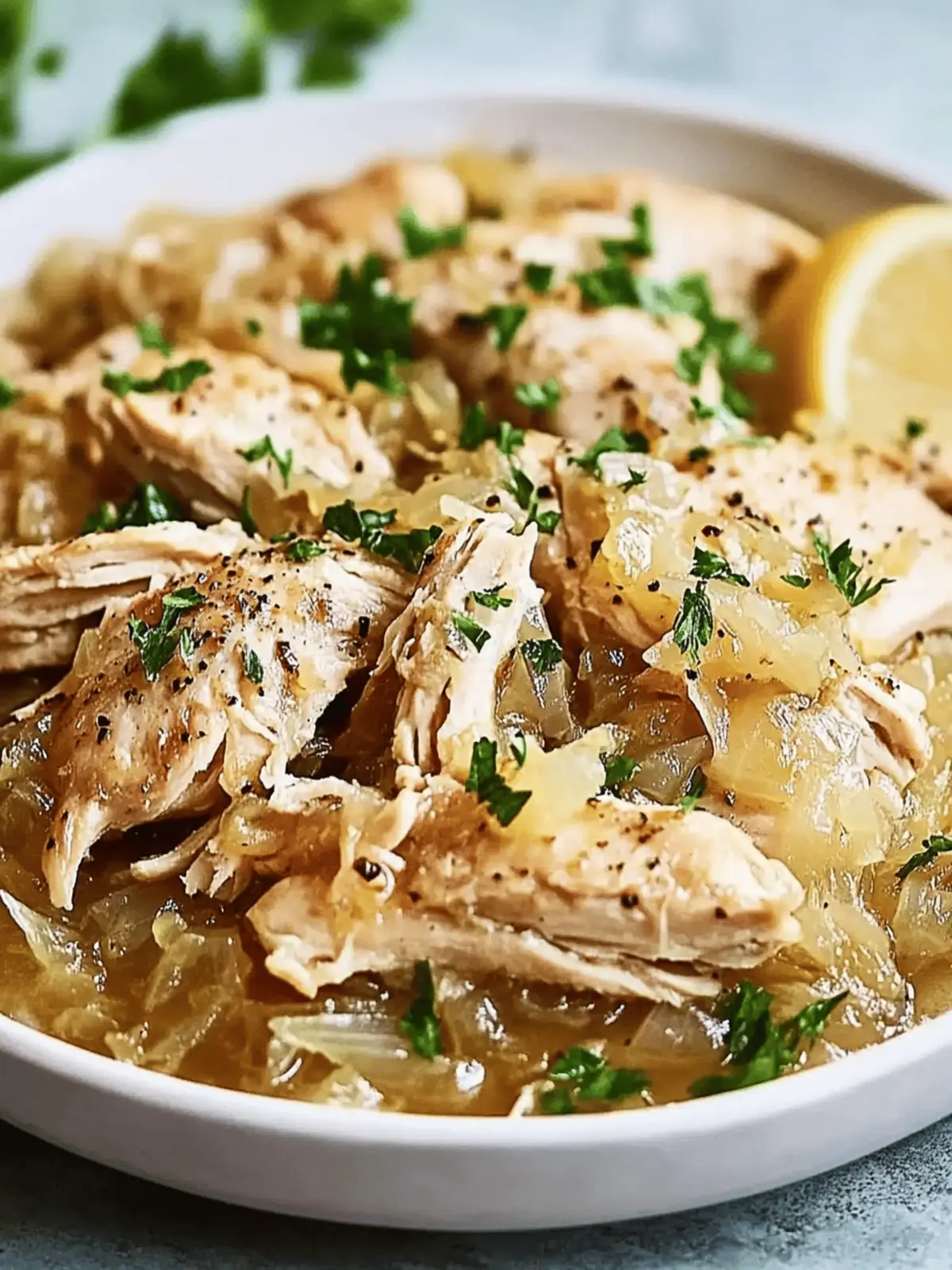 Slow Cooker Lemon Garlic Chicken Recipe for Effortless Flavor 3 Slow Cooker Lemon Garlic Chicken Recipe