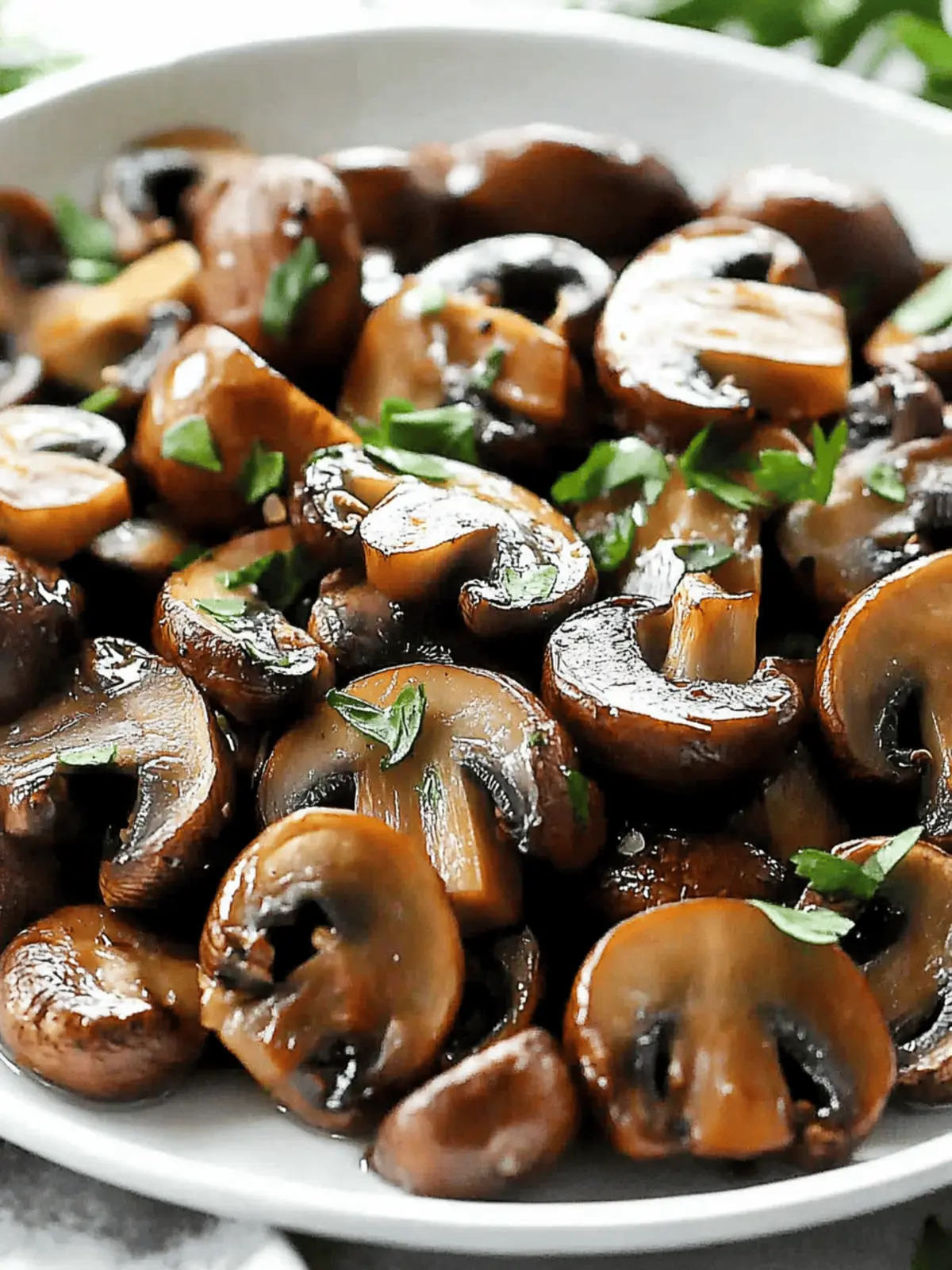 Savory Roasted Mushrooms with Butter and Garlic Magic 5 Roasted Mushrooms