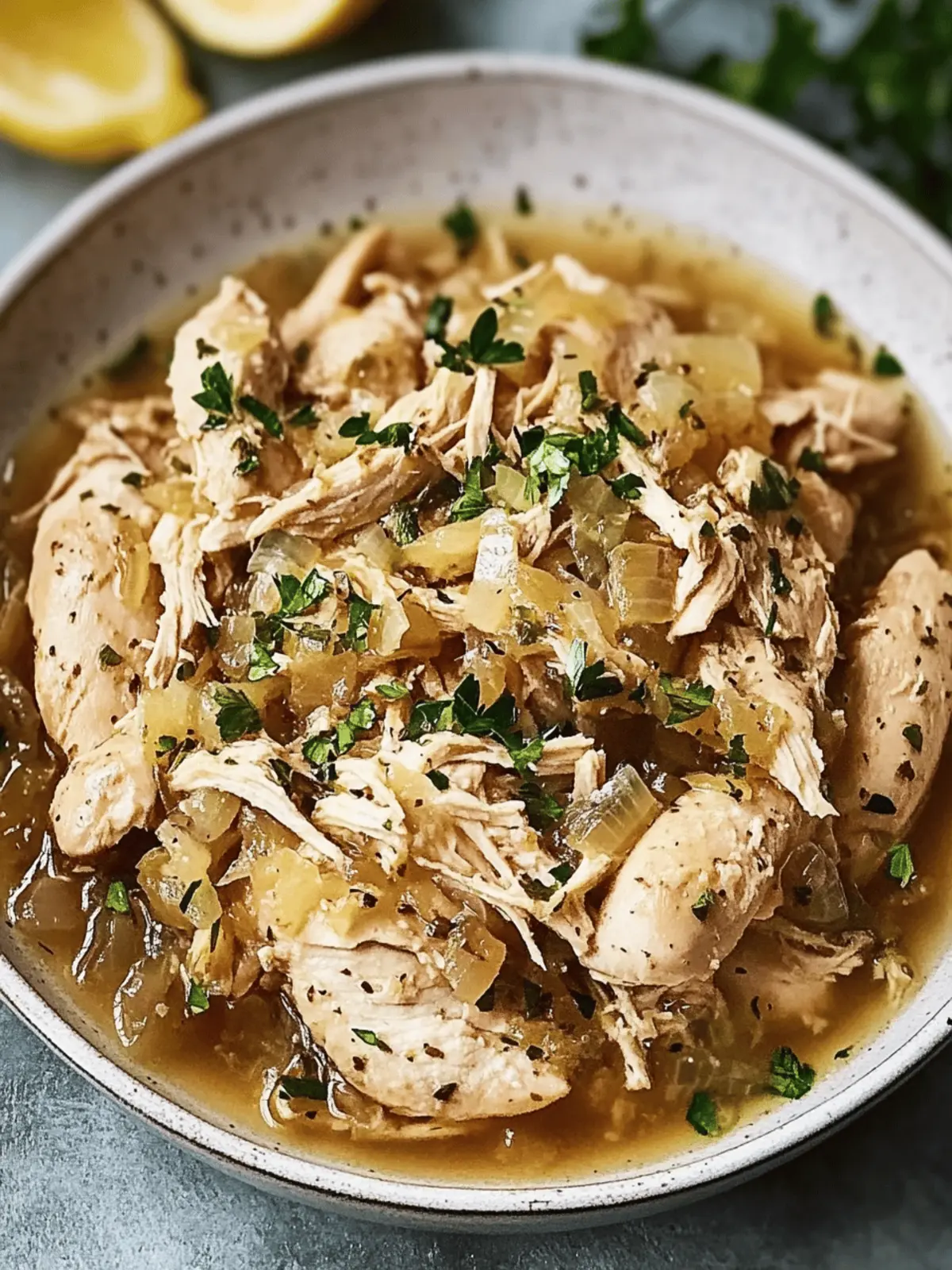 Slow Cooker Lemon Garlic Chicken Recipe for Effortless Flavor 4 Slow Cooker Lemon Garlic Chicken Recipe