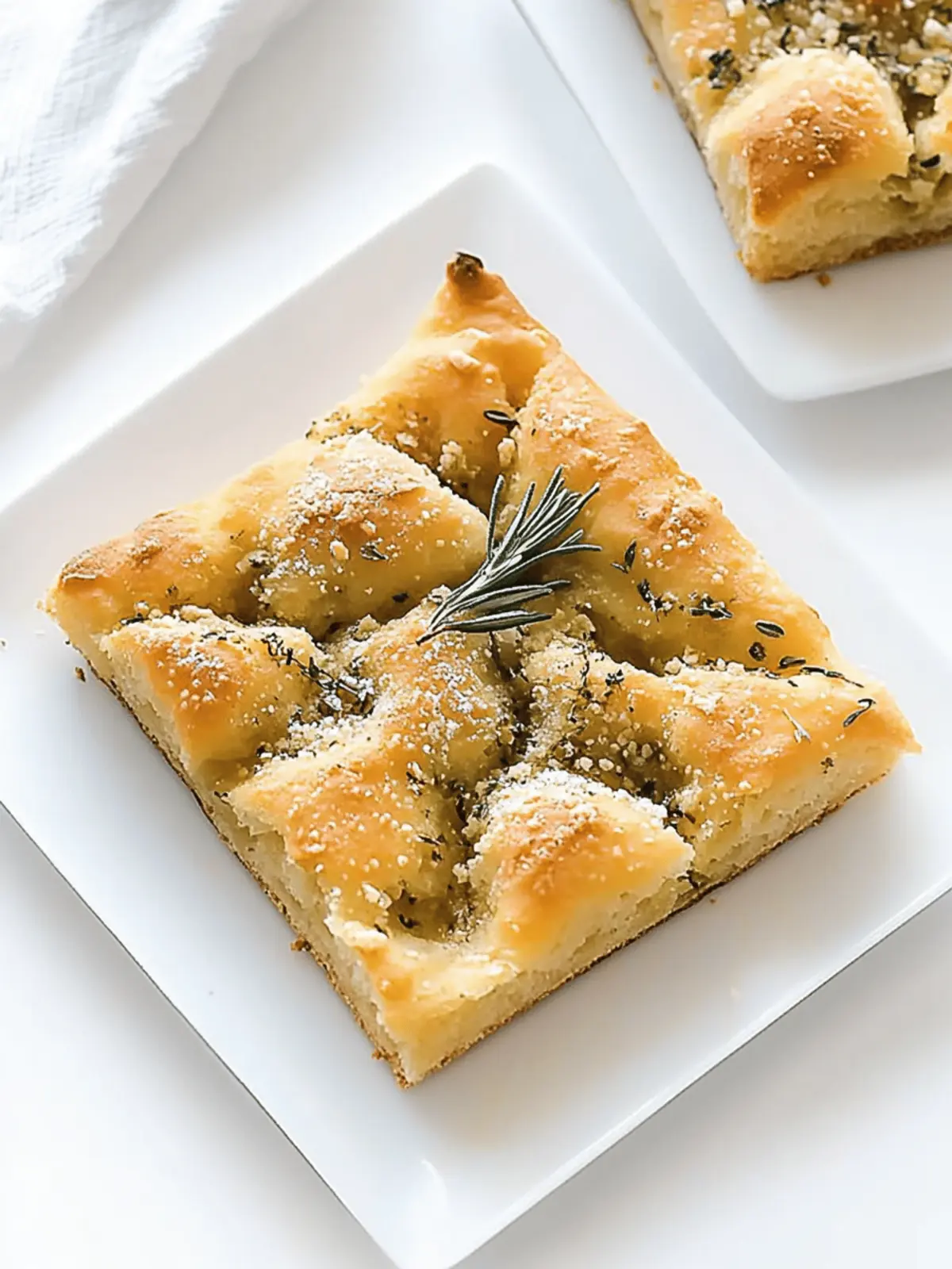 One Hour Focaccia Bread with Fresh Herbs and Garlic Magic 3 One Hour Focaccia Bread