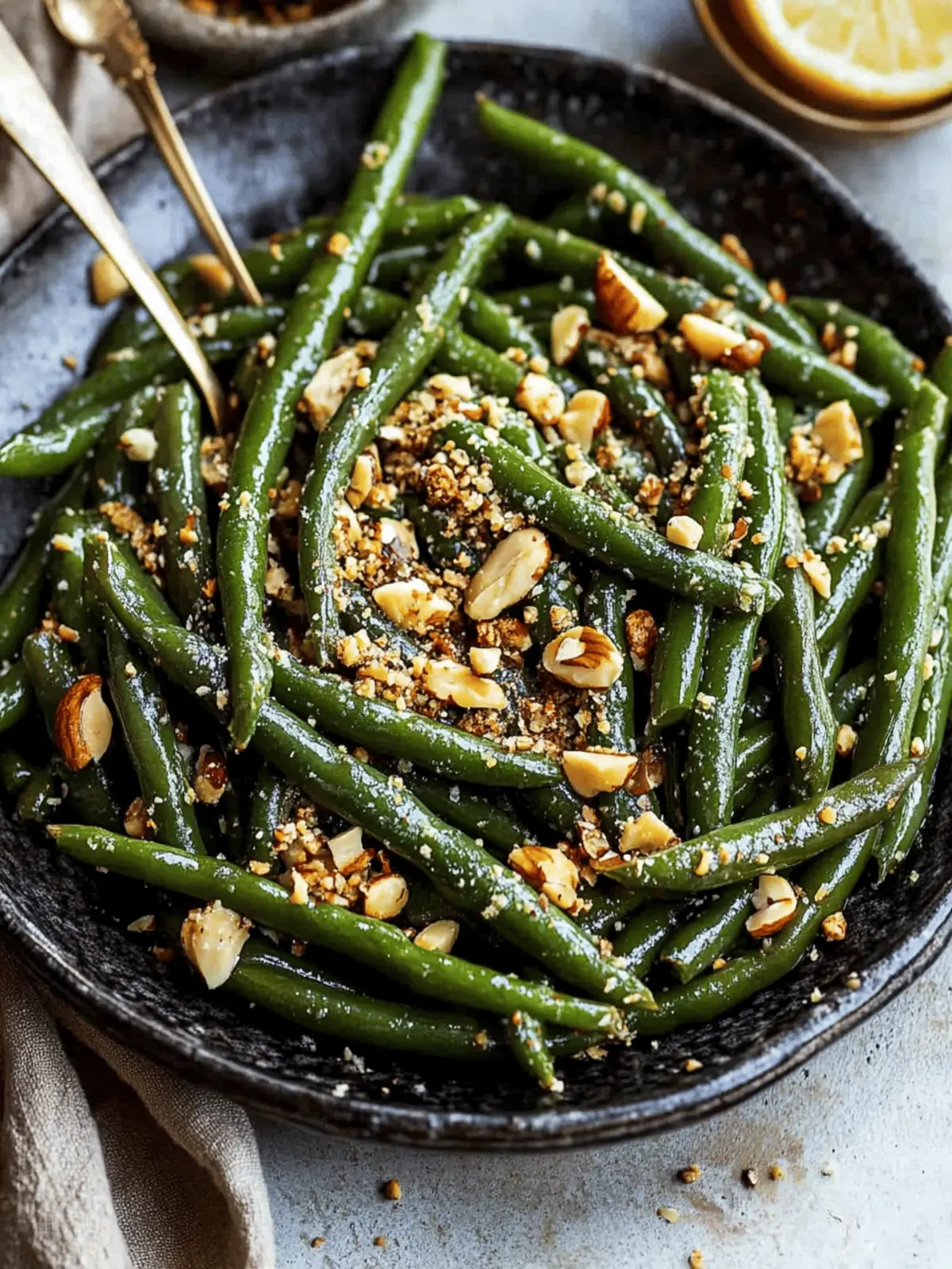 Browned Butter Green Beans with Hazelnut Dukkah Delight 5 Browned Butter Green Beans with Hazelnut Dukkah
