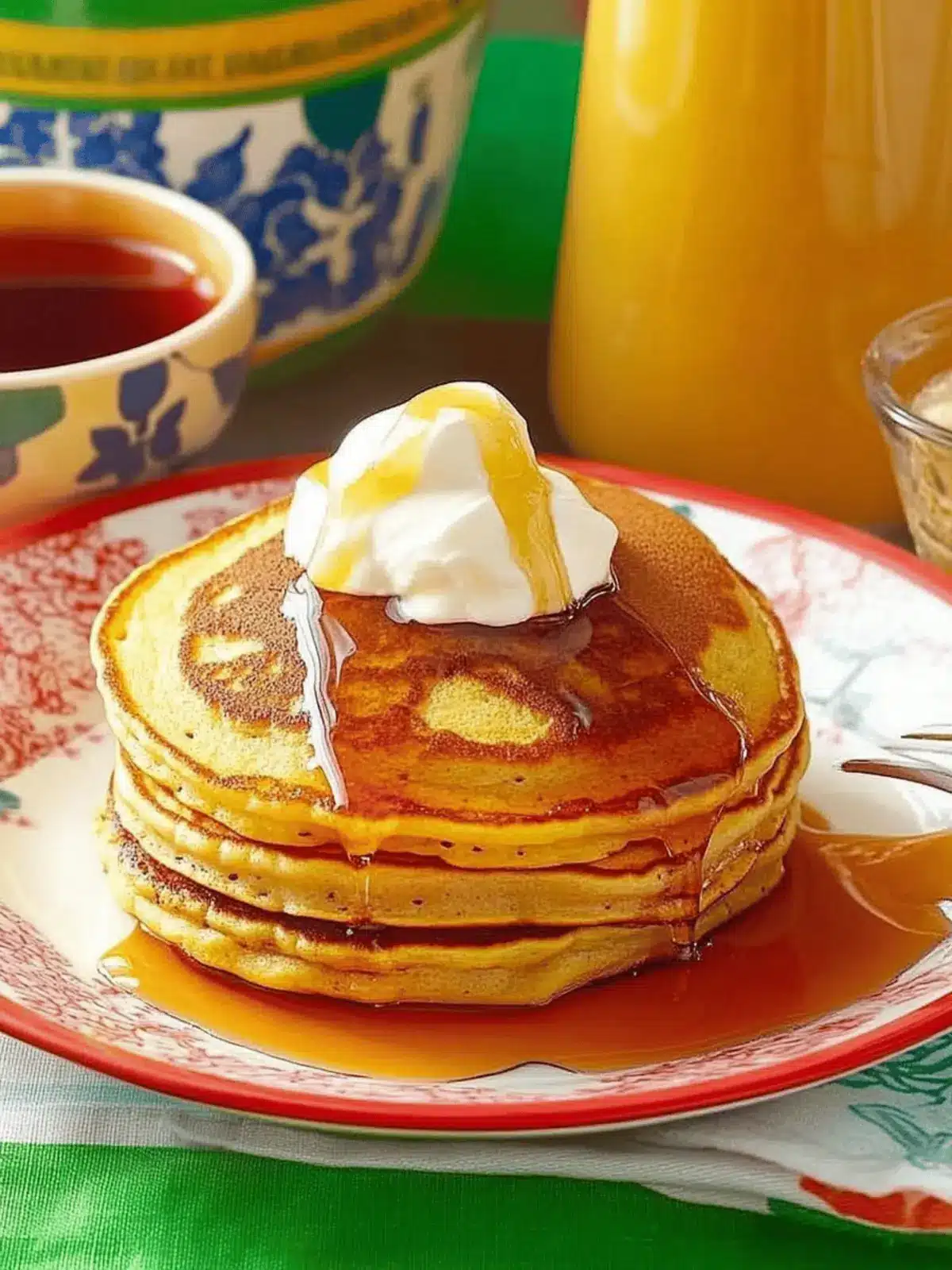 Sour Cream Pancakes