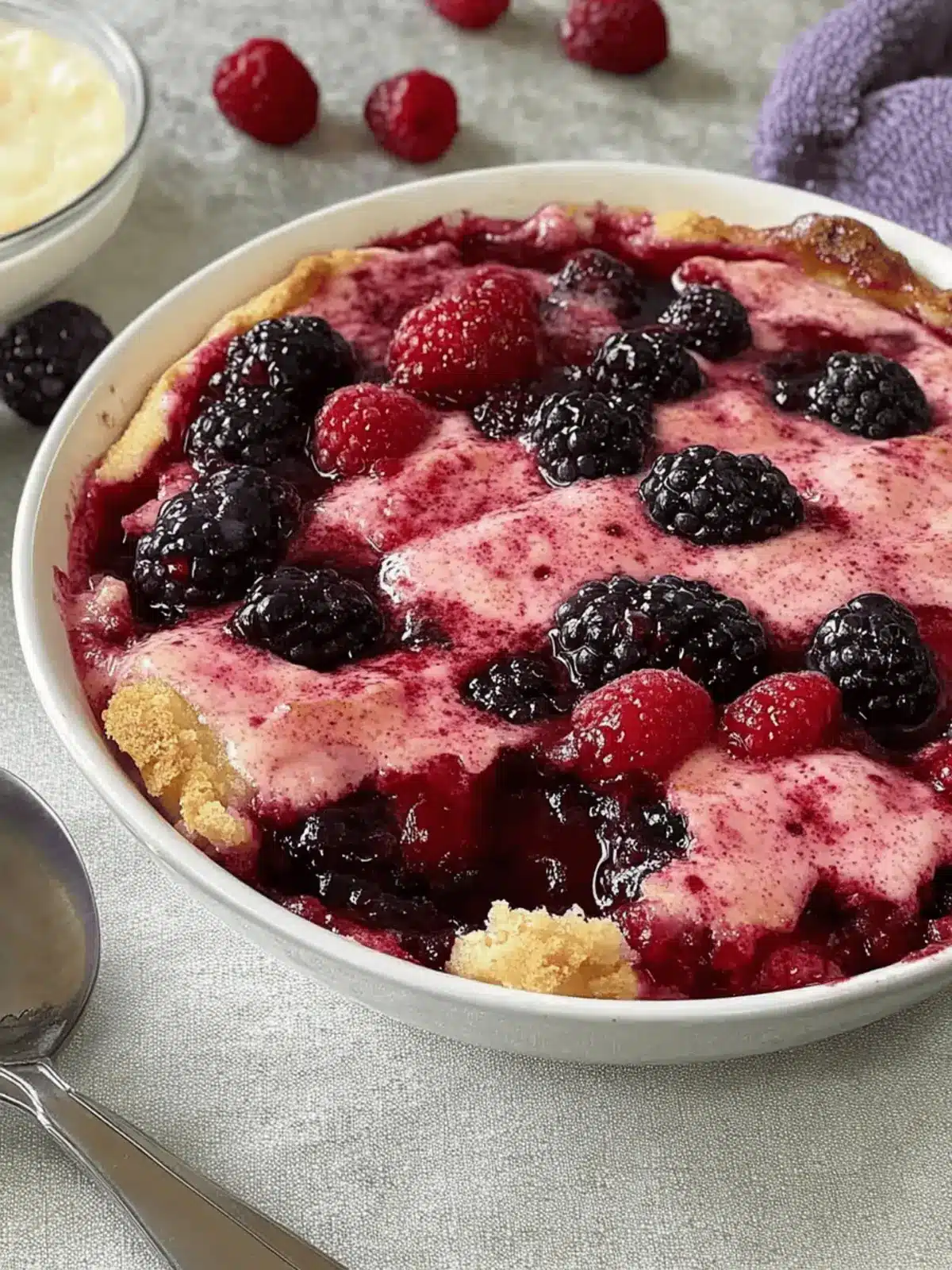 Simple Berry Pudding That Melts Hearts and Cheers Up Days 4 Simple Berry Pudding