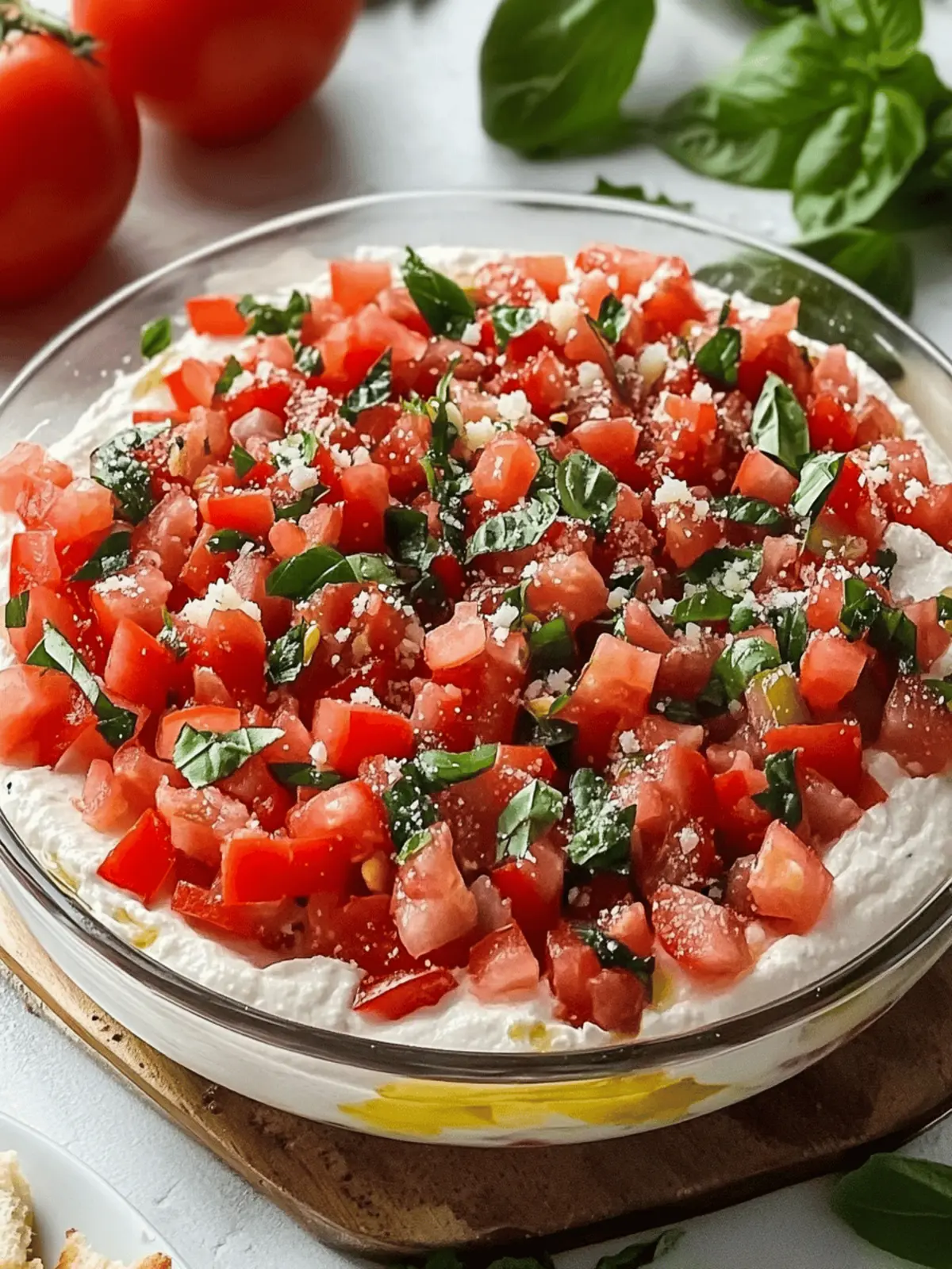 Savory Bruschetta Dip: Your No-Cook Summer Favorite 3 Bruschetta Dip
